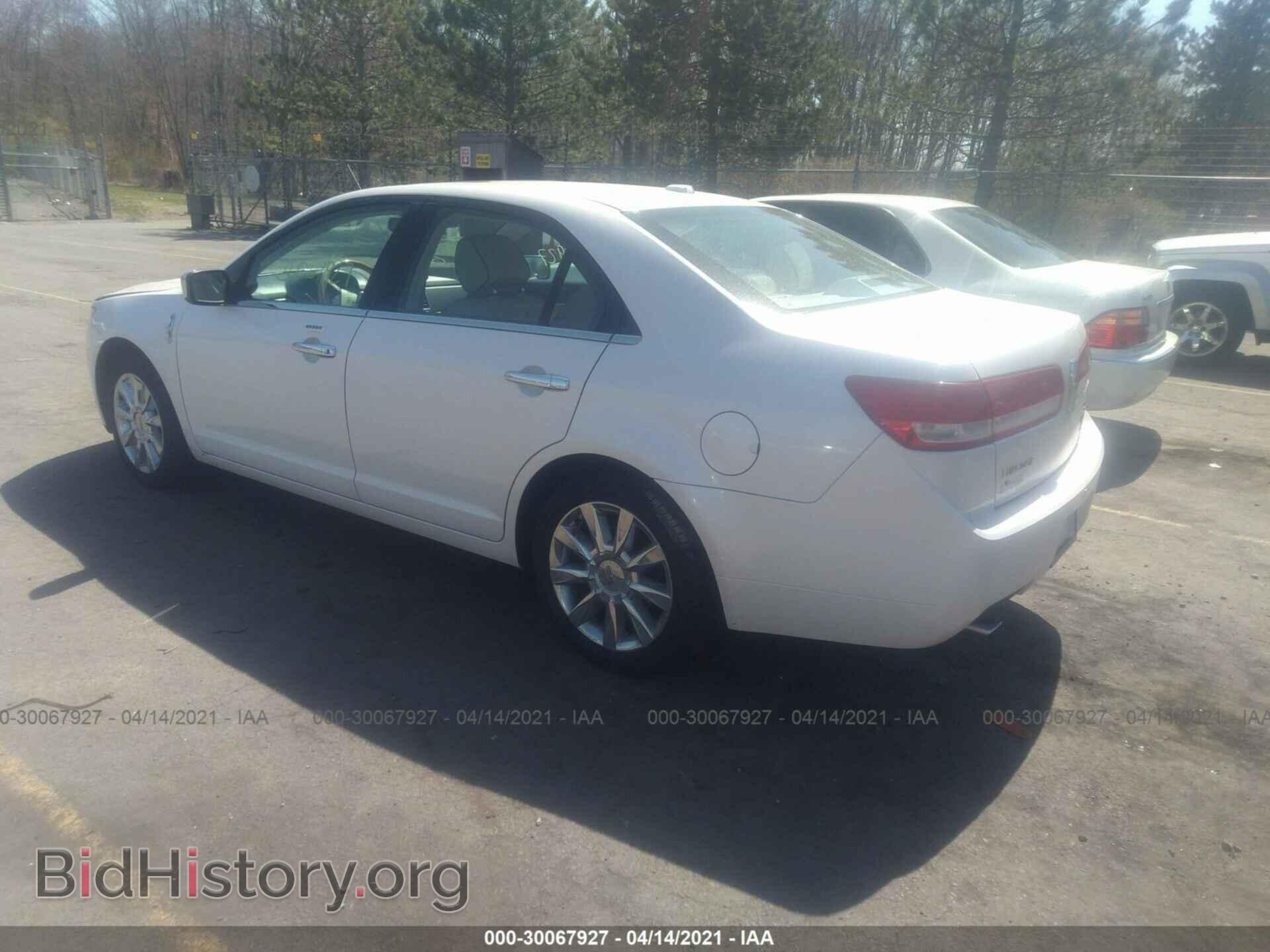 2012 LINCOLN MKZ - VIN: 3LNHL2JC2CR818800 - Фото 3