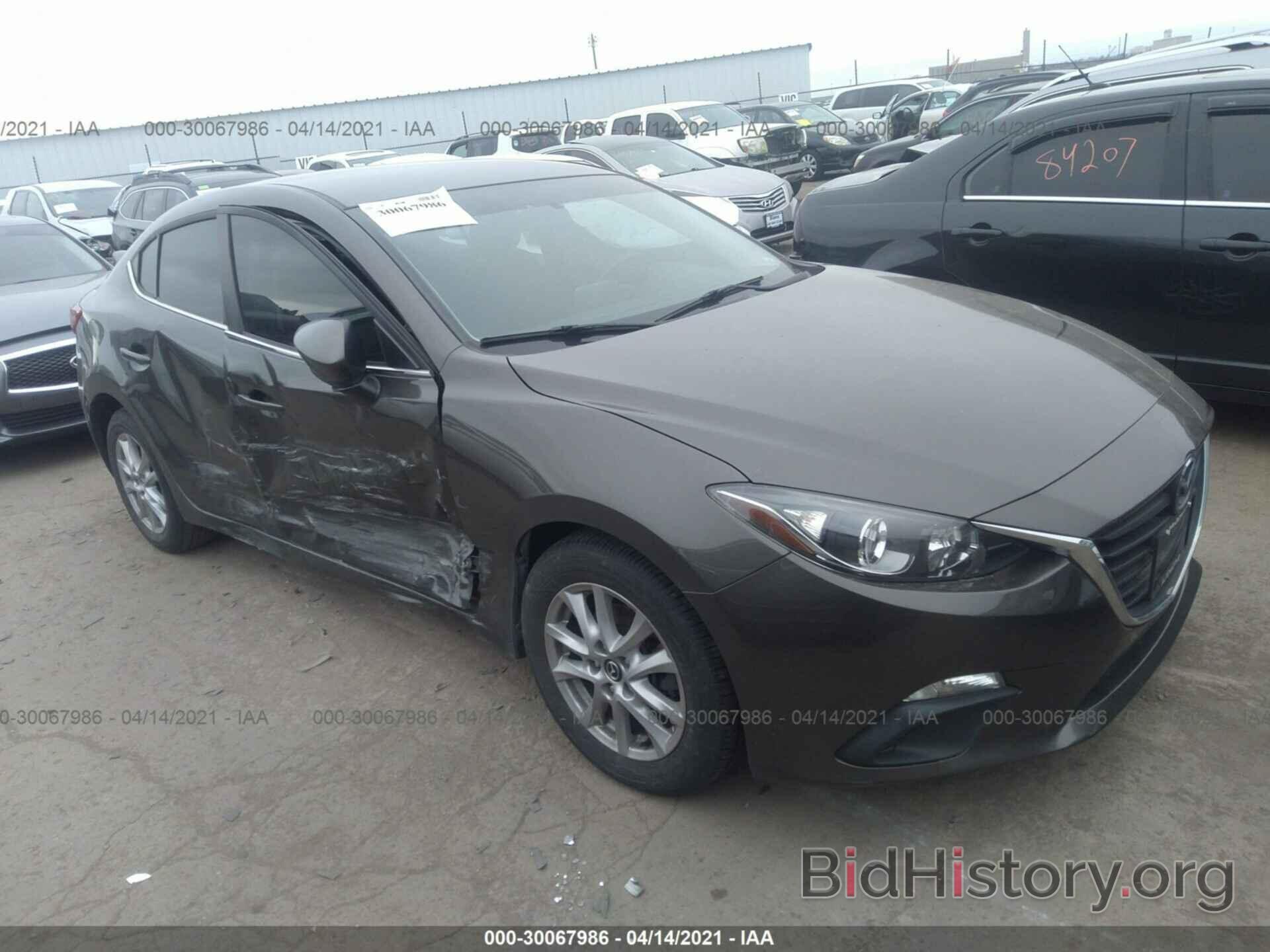 Photo JM1BM1U7XG1314639 - MAZDA MAZDA3 2016