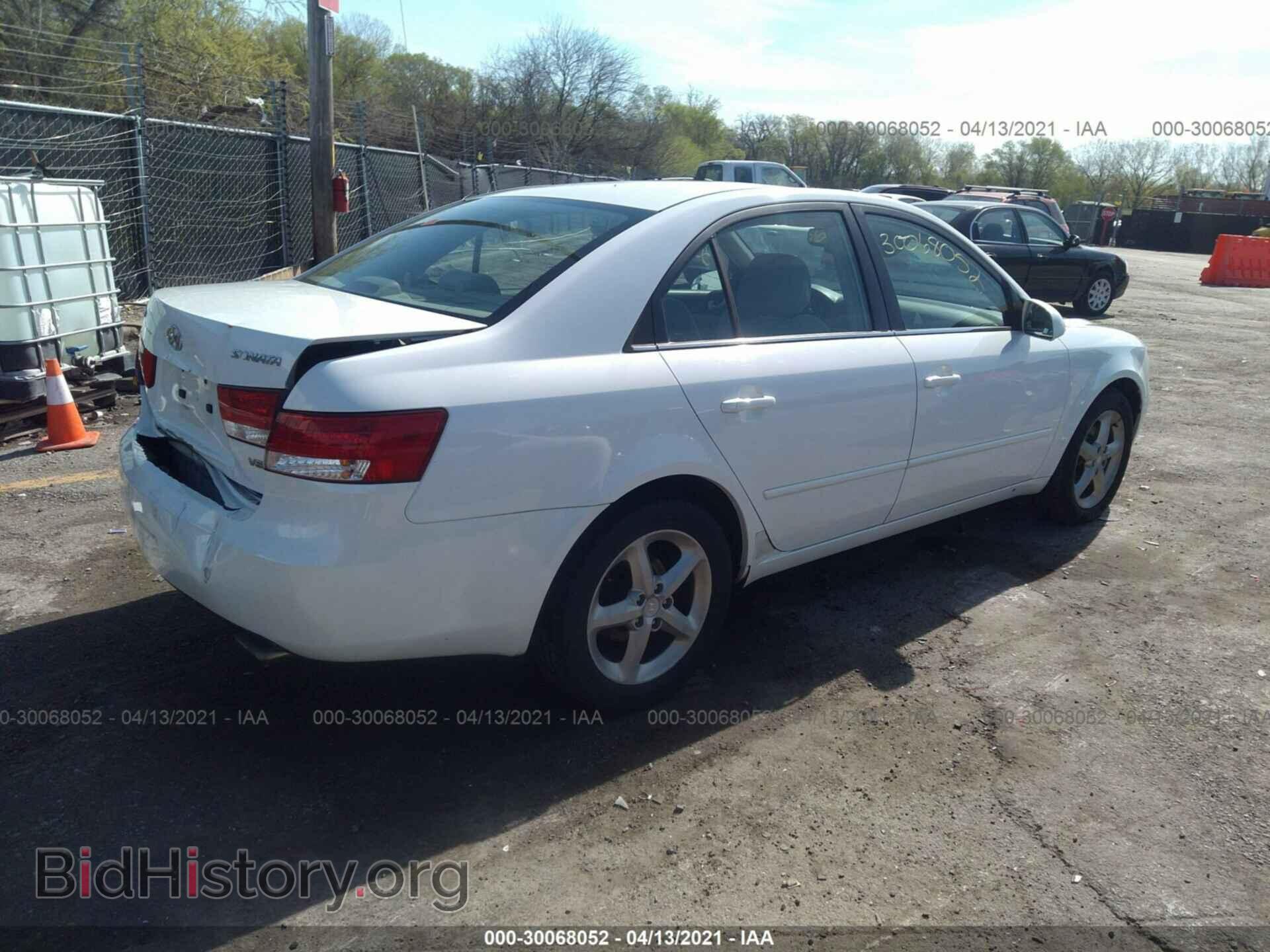 2007 HYUNDAI SONATA - VIN: 5NPEU46F47H215357 - Фото 4
