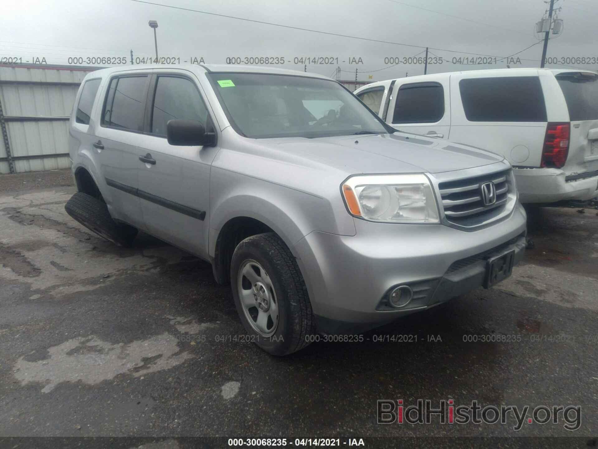 Фотография 5FNYF3H22CB026954 - HONDA PILOT 2012