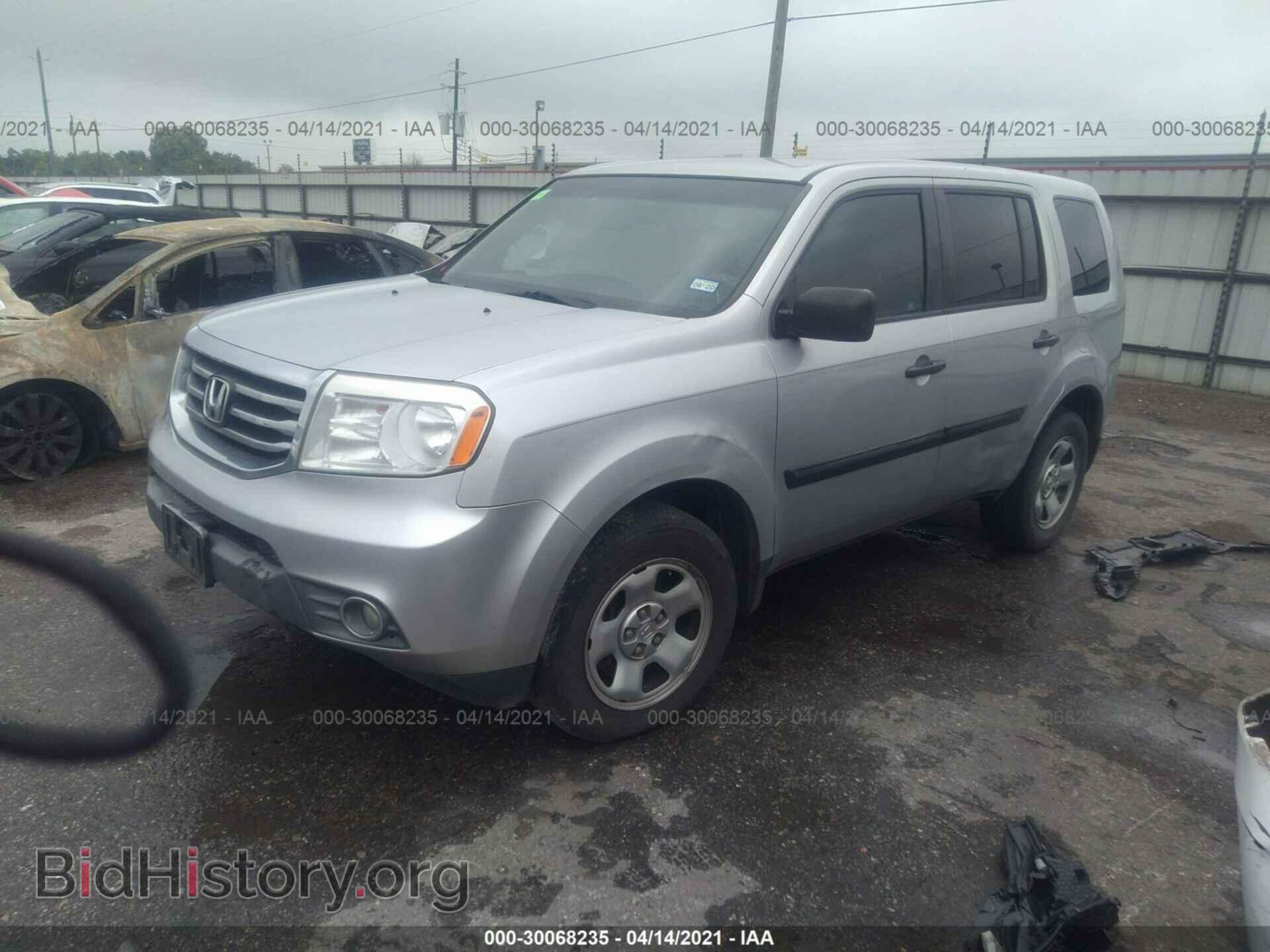 2012 HONDA PILOT - VIN: 5FNYF3H22CB026954 - Photo 2