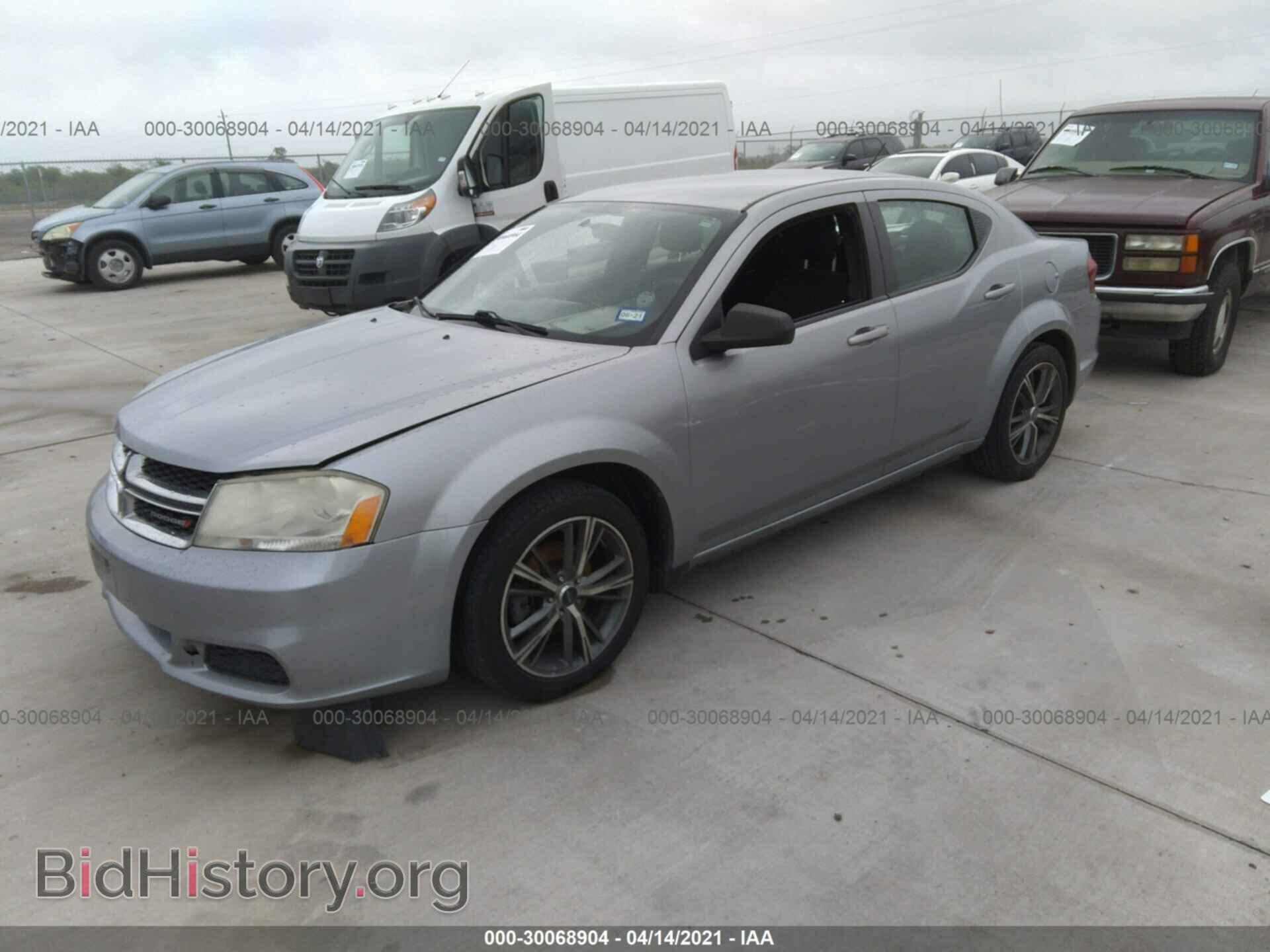 2013 DODGE AVENGER - VIN: 1C3CDZAB9DN661738 - Фото 2