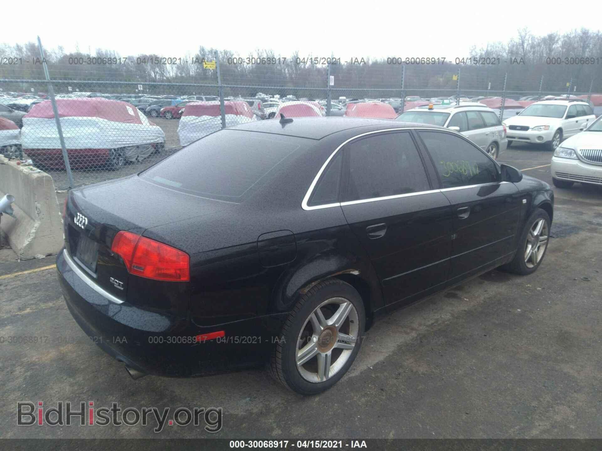 2007 AUDI A4 - VIN: WAUDF78E07A085285 - Фото 4