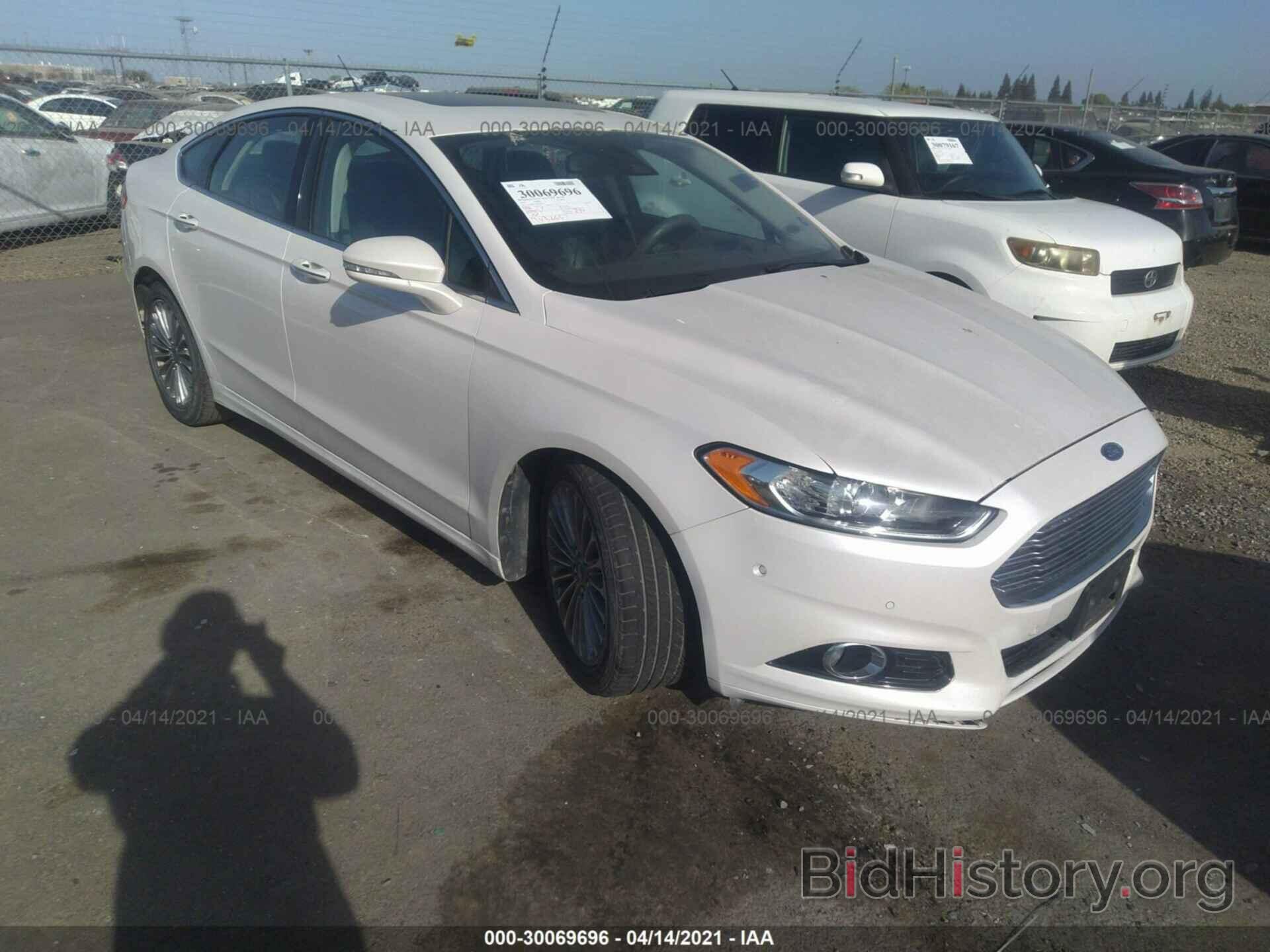 Photo 3FA6P0K91DR108754 - FORD FUSION 2013