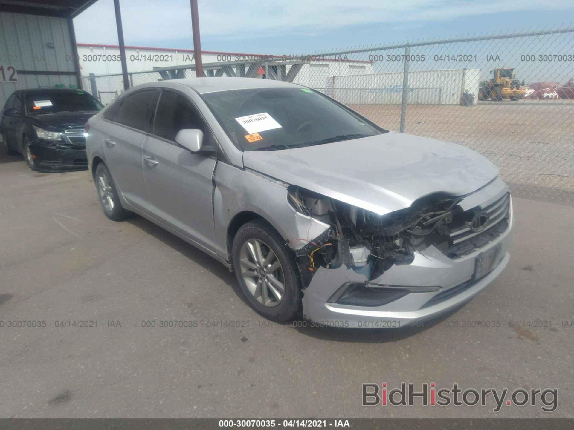 Photo 5NPE24AF2HH508866 - HYUNDAI SONATA 2017