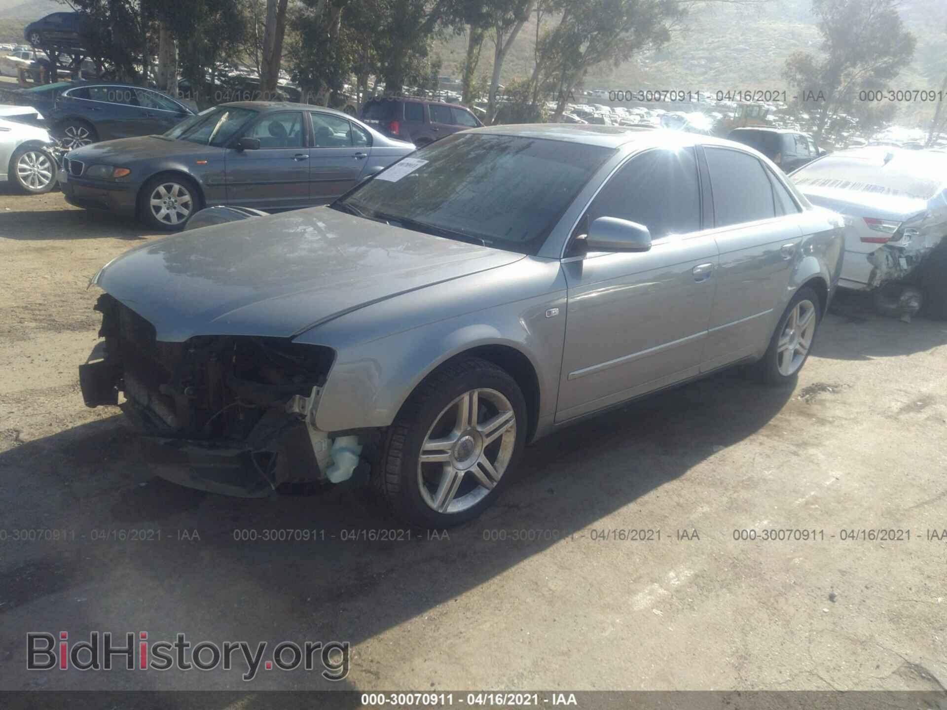 2007 AUDI A4 - VIN: WAUDF78E27A140836 - Photo 2