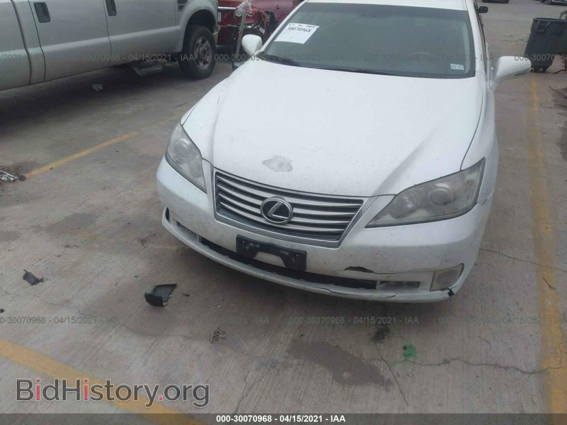 2012 LEXUS ES 350 - VIN: JTHBK1EG0C2509527 - Фото 6
