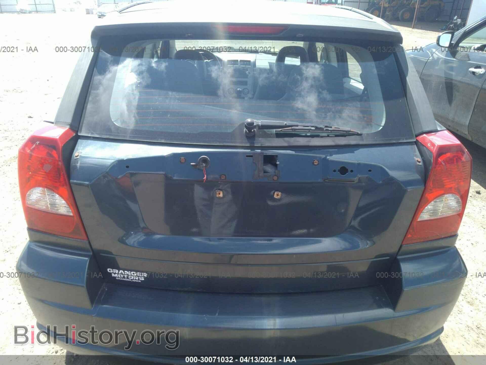 2007 DODGE CALIBER - VIN: 1B3HB48B37D520885 - Photo 6