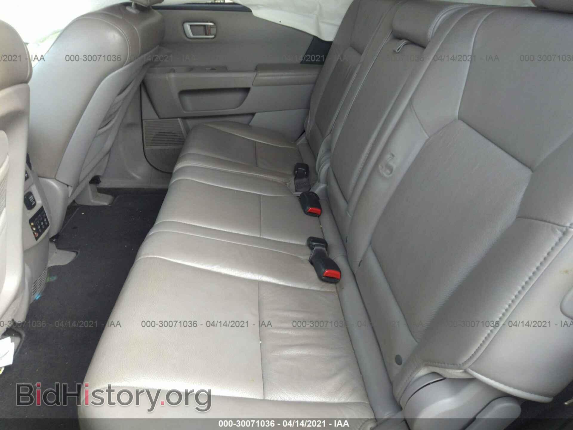 2011 HONDA PILOT - VIN: 5FNYF4H92BB036644 - Фото 8