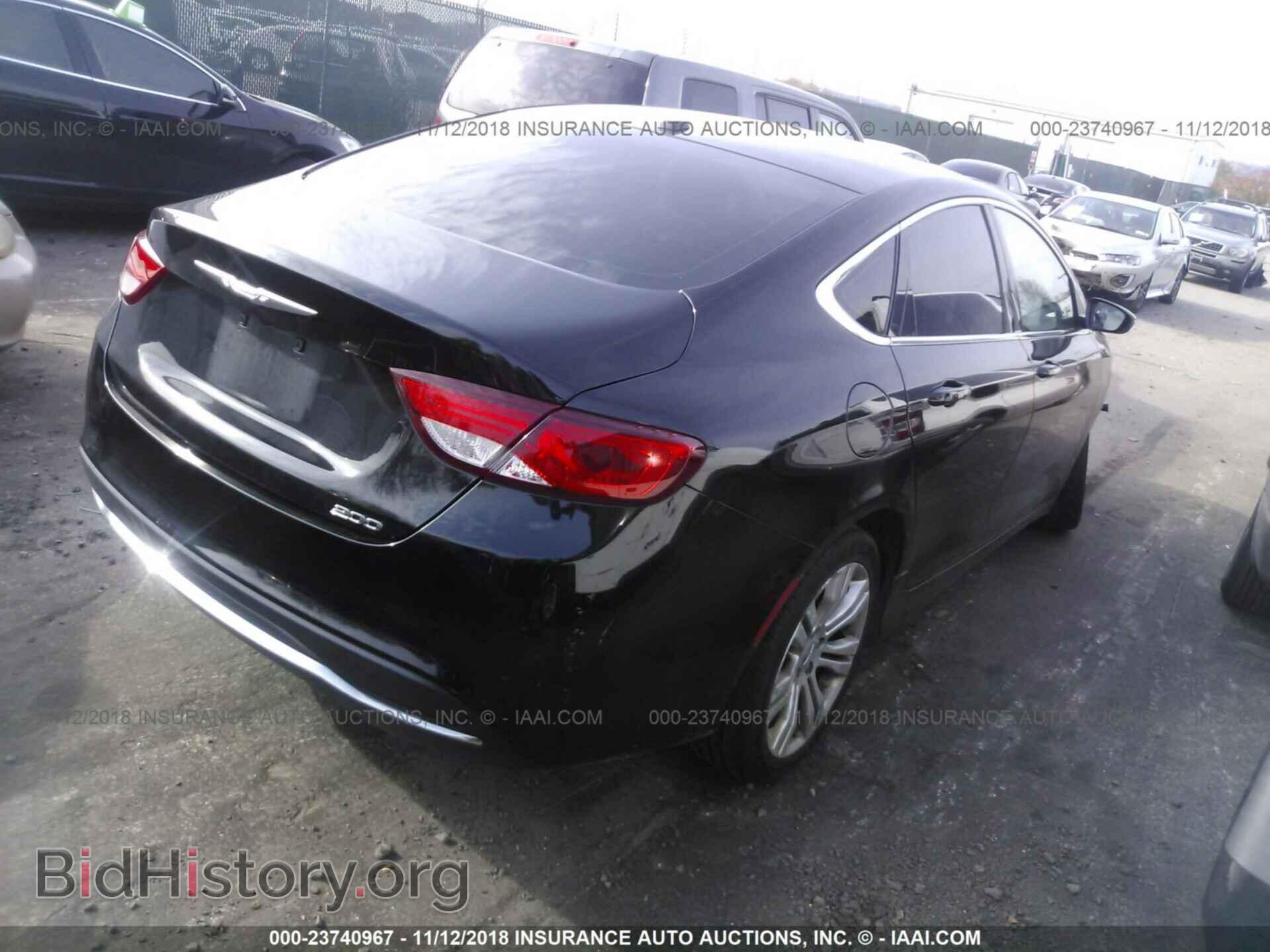 2015 CHRYSLER 200 - VIN: 1C3CCCAB4FN529750 - Photo 4