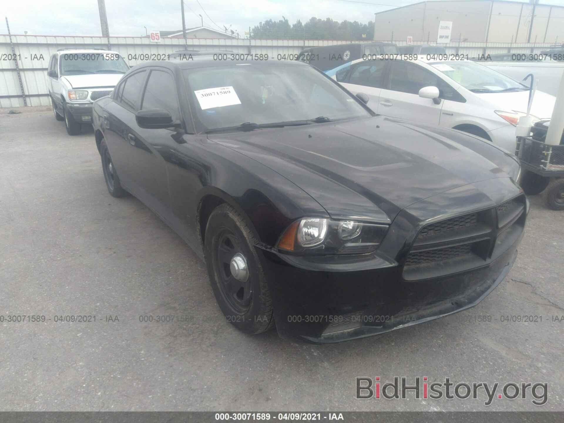 Photo 2C3CDXAT4CH266869 - DODGE CHARGER 2012