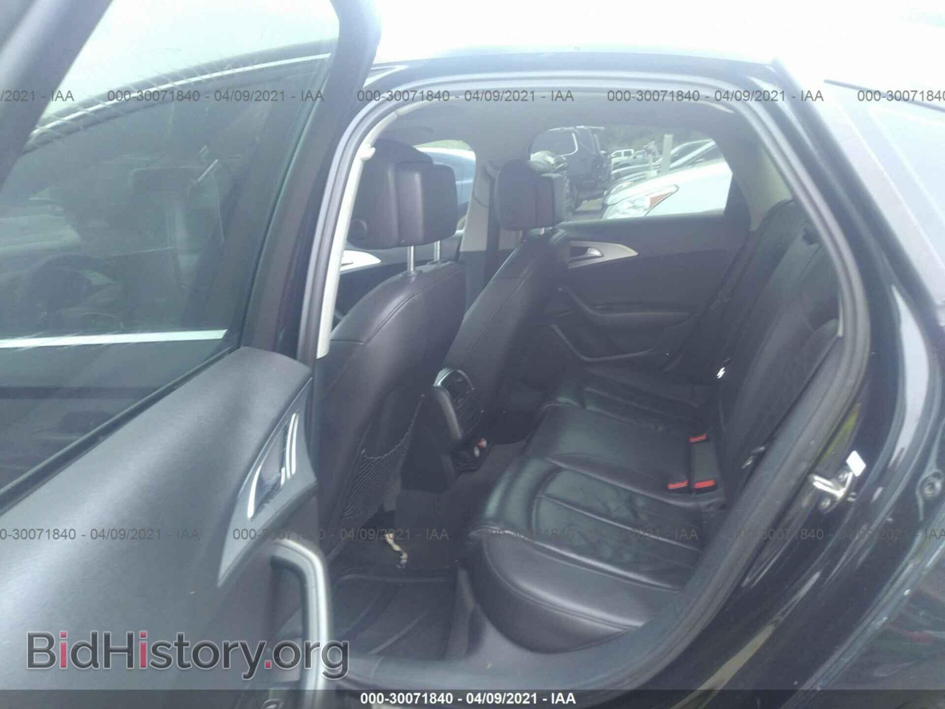 2012 AUDI A6 - VIN: WAUBGAFC0CN008633 - Фото 8