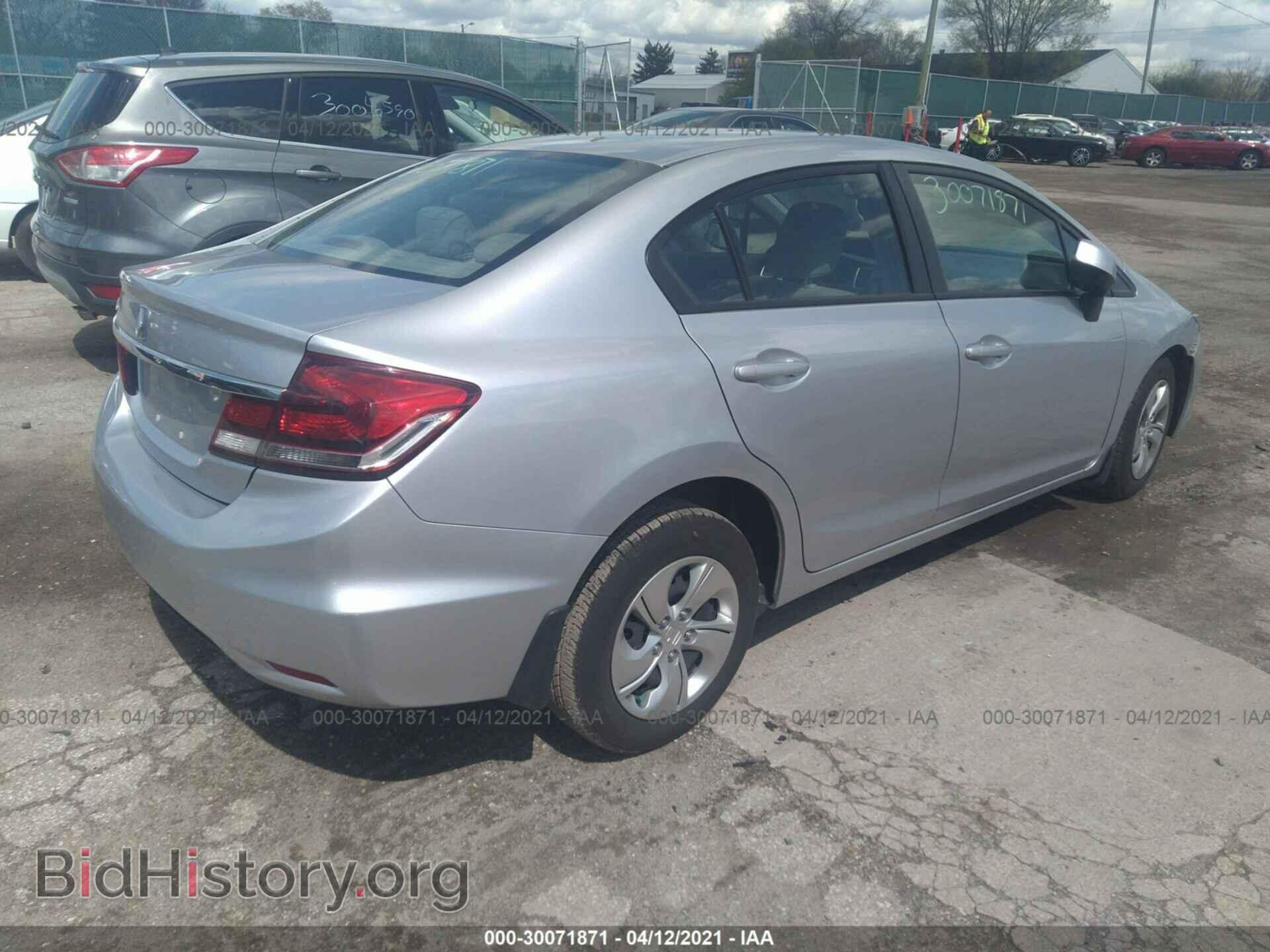 2013 HONDA CIVIC SDN - VIN: 19XFB2F56DE027770 - Фото 4