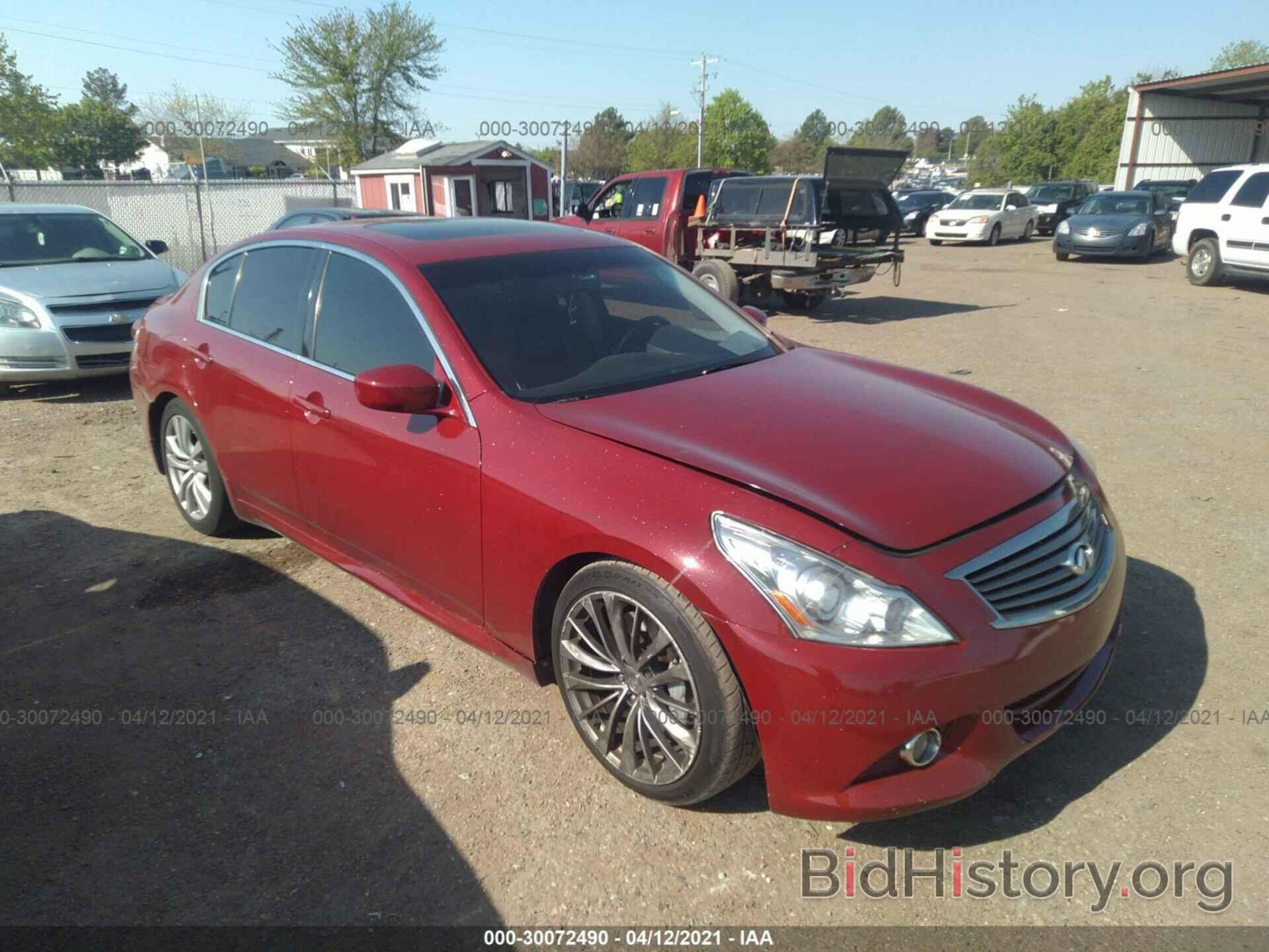 Photo JN1CV6AP9DM300957 - INFINITI G37 SEDAN 2013