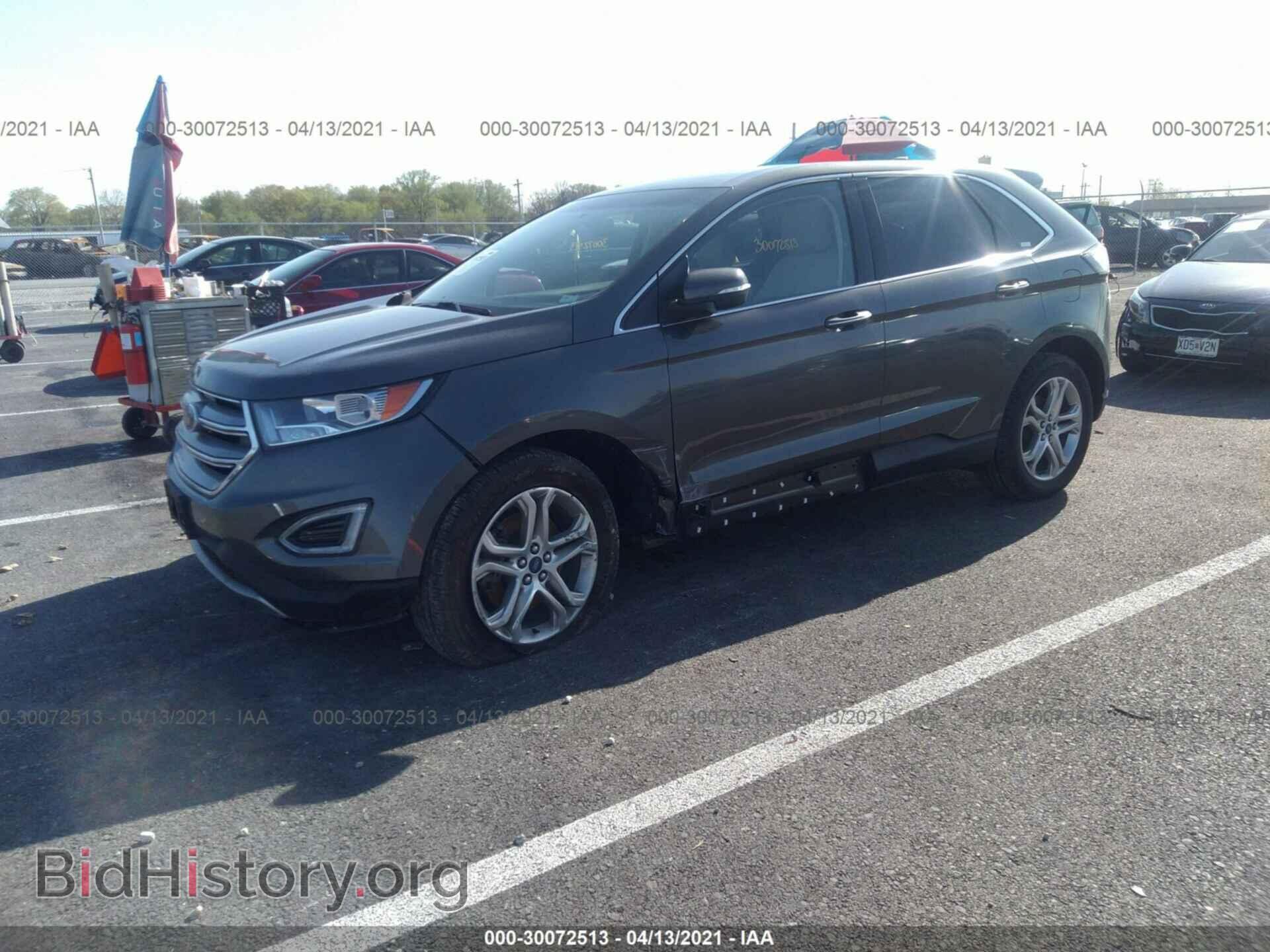 2018 FORD EDGE - VIN: 2FMPK4K93JBB80243 - Фото 2