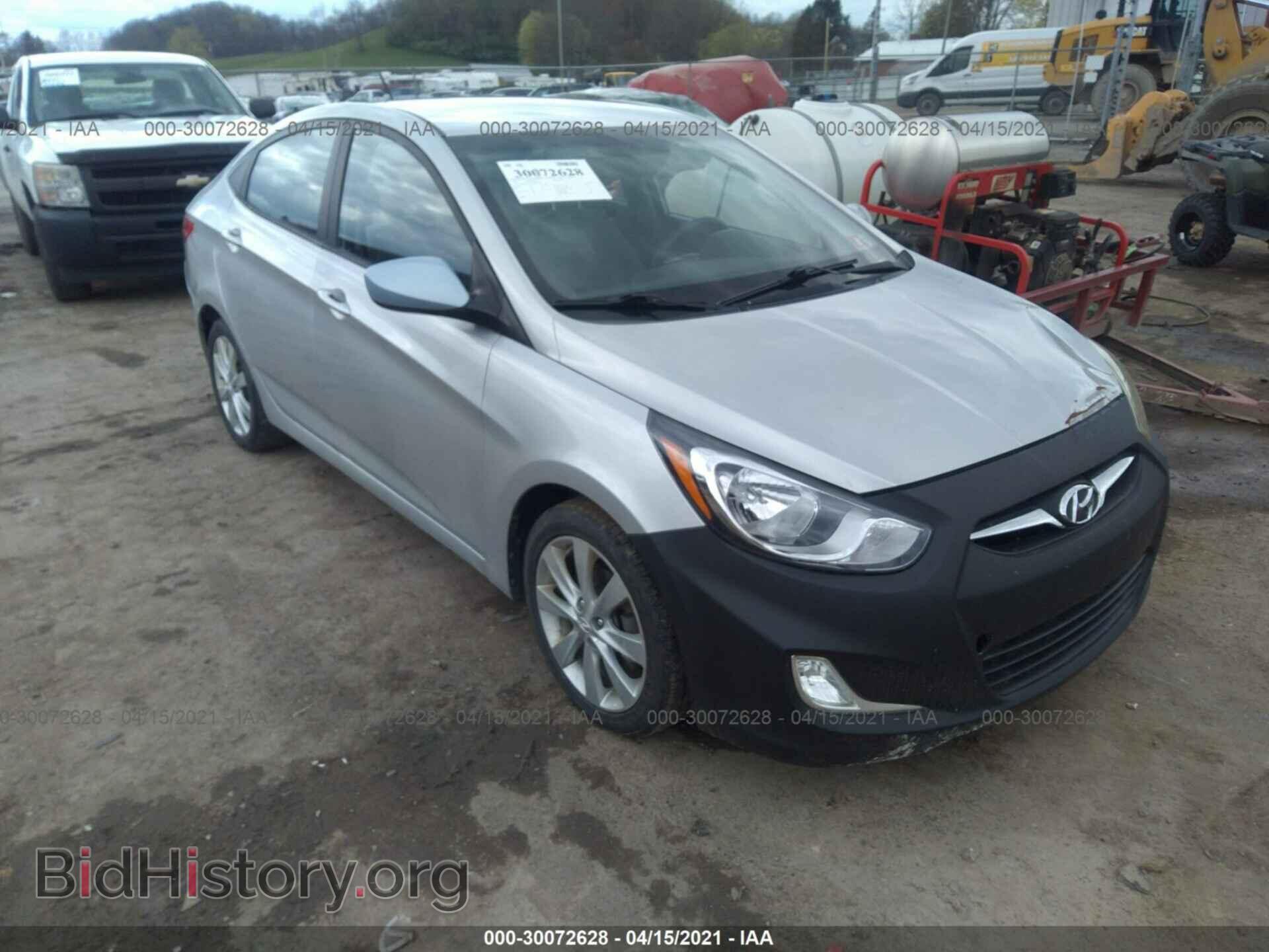 Photo KMHCU4AE2DU450598 - HYUNDAI ACCENT 2013