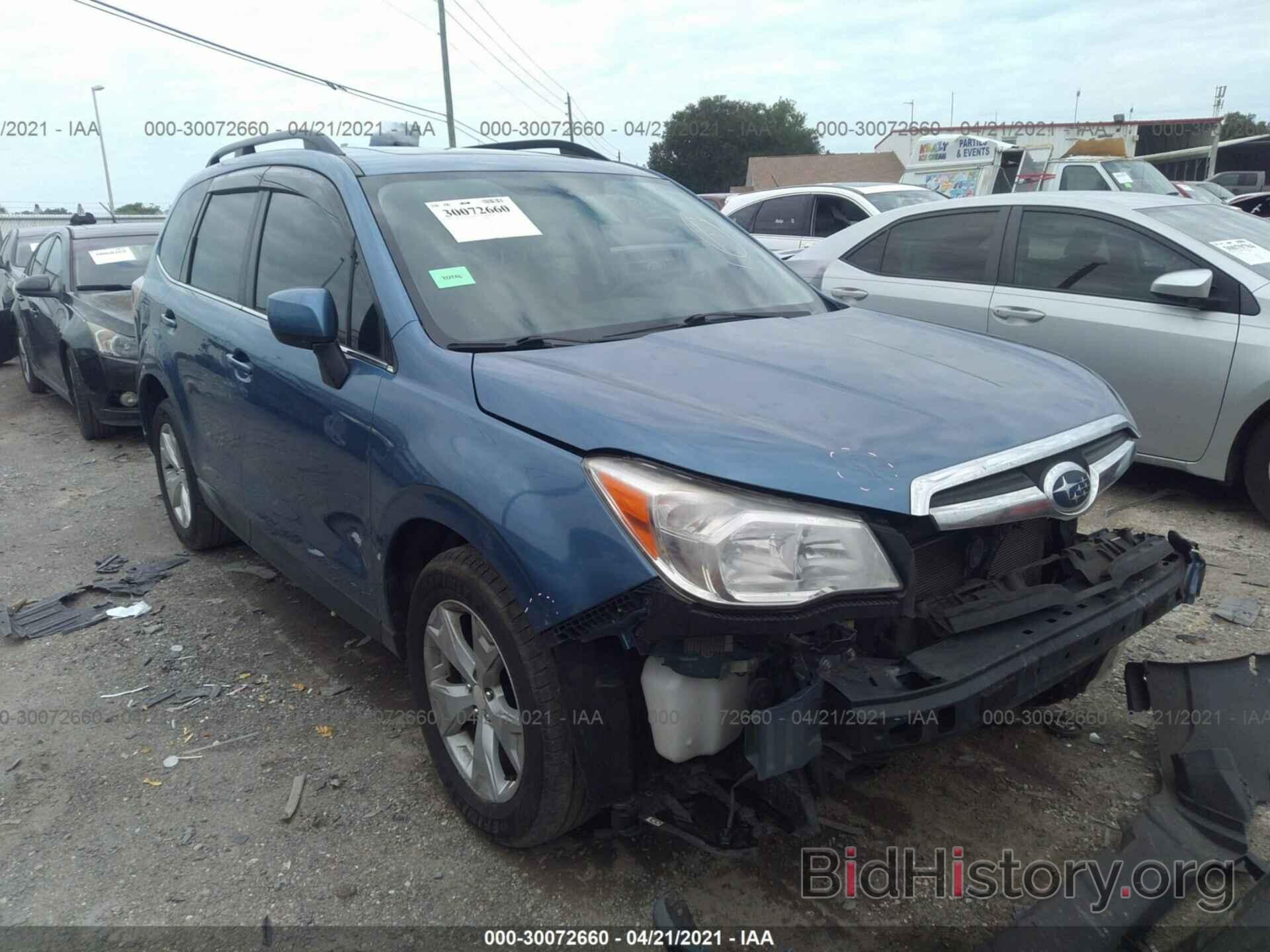 Photo JF2SJAHC9FH529503 - SUBARU FORESTER 2015