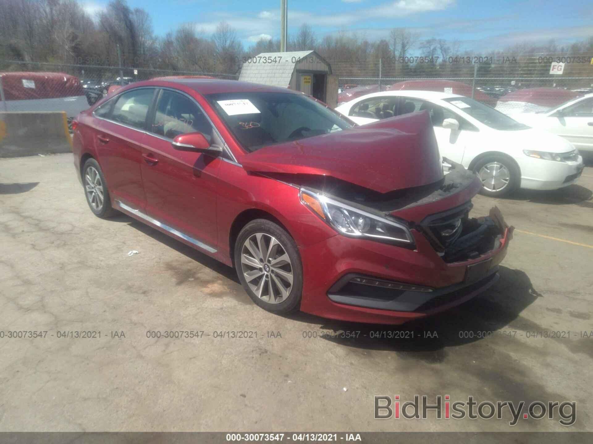 Photo 5NPE34AF6FH116211 - HYUNDAI SONATA 2015