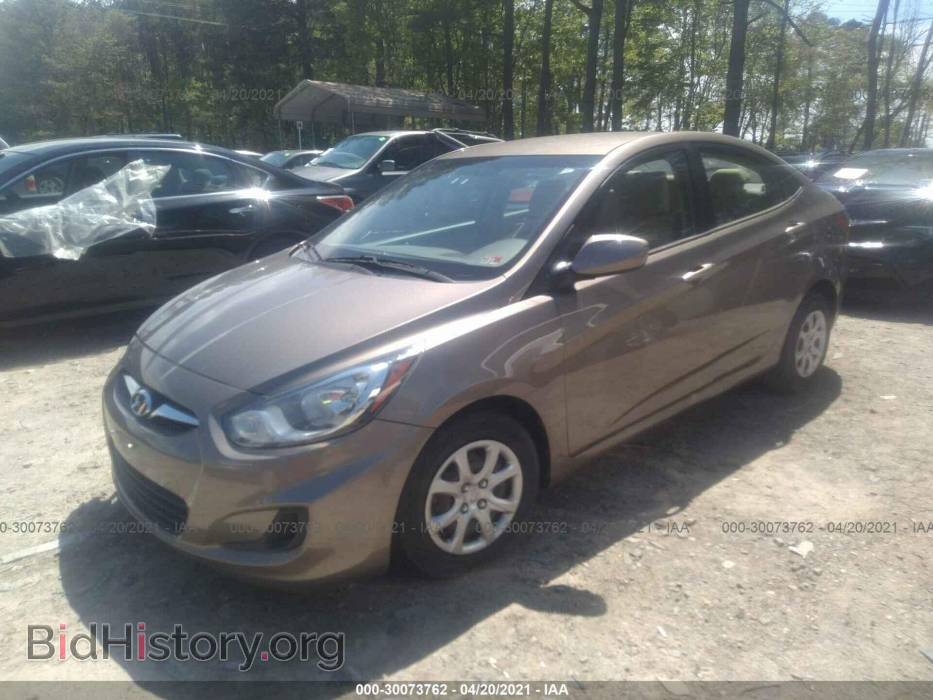 2014 HYUNDAI ACCENT - VIN: KMHCT4AE1EU757880 - Фото 2