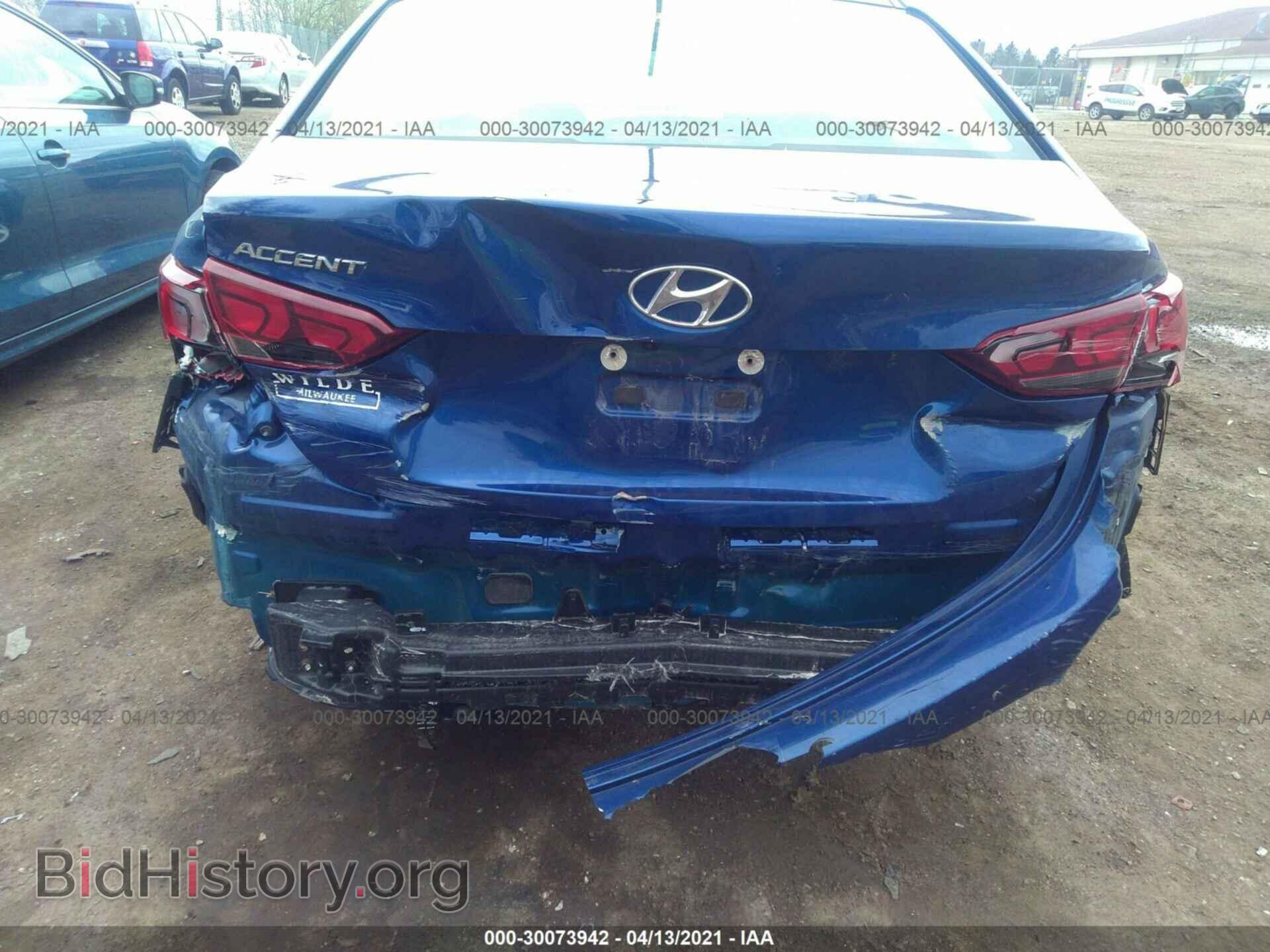 2018 HYUNDAI ACCENT - VIN: 3KPC24A33JE032120 - Фото 6