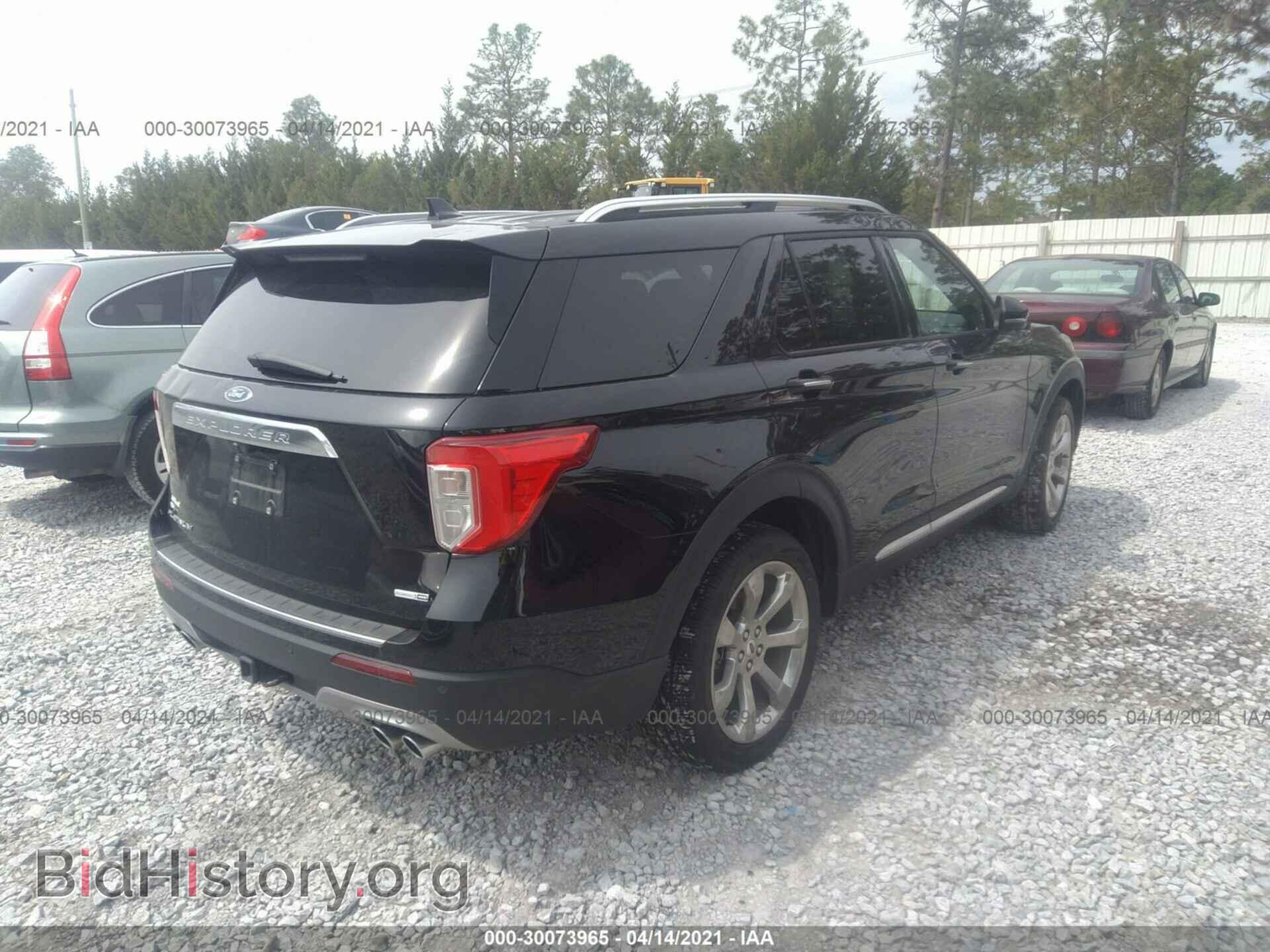 2020 FORD EXPLORER - VIN: 1FM5K8HC1LGA23677 - Фото 4