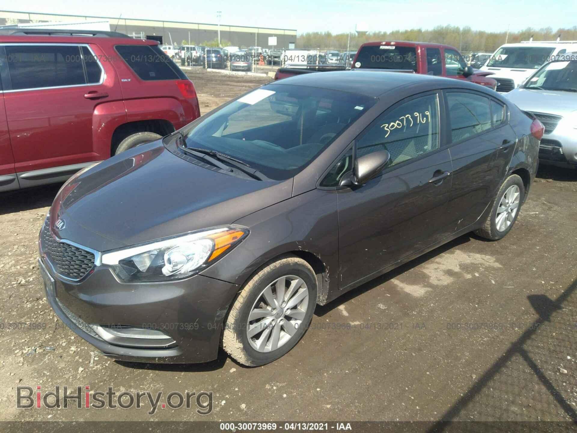 2014 KIA FORTE - VIN: KNAFX4A60E5212355 - Фото 2