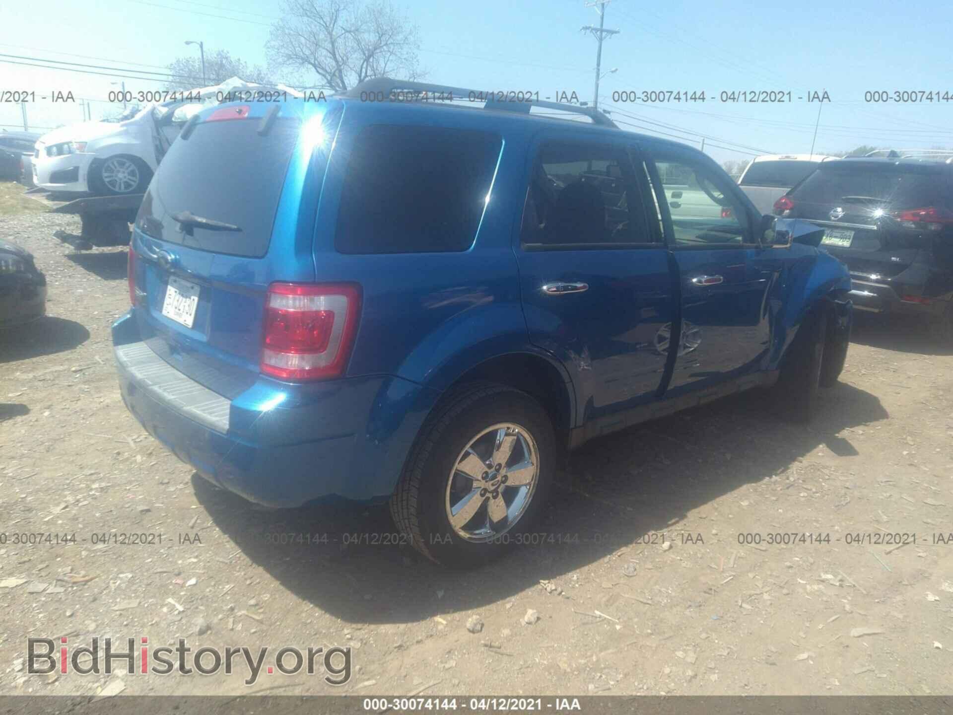 2011 FORD ESCAPE - VIN: 1FMCU0D70BKA61408 - Фото 4