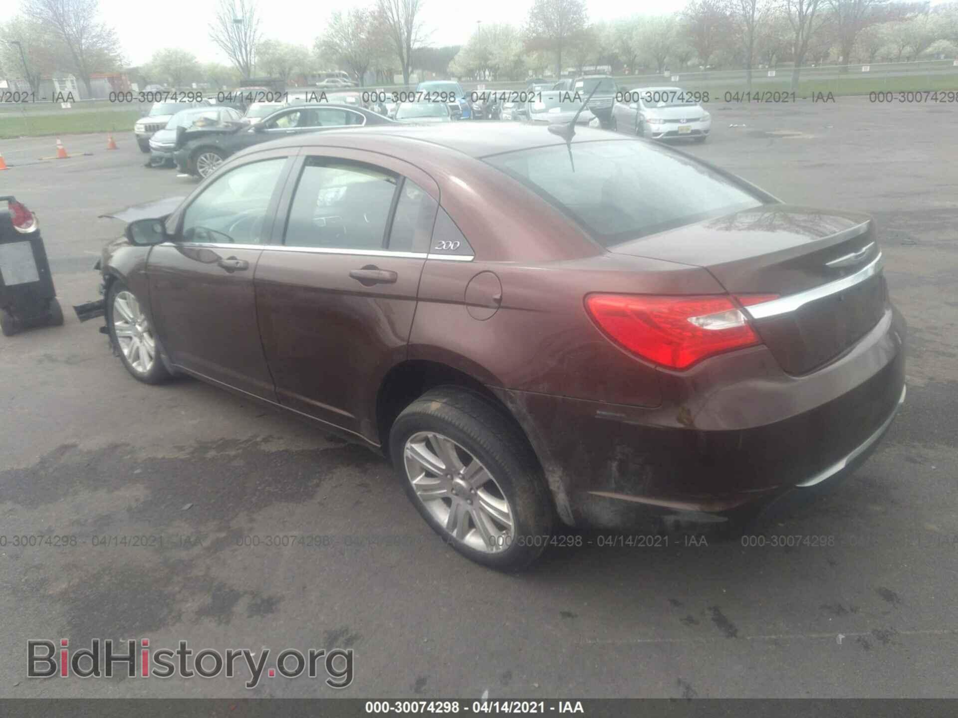 2012 CHRYSLER 200 - VIN: 1C3CCBBB2CN299047 - Фото 3