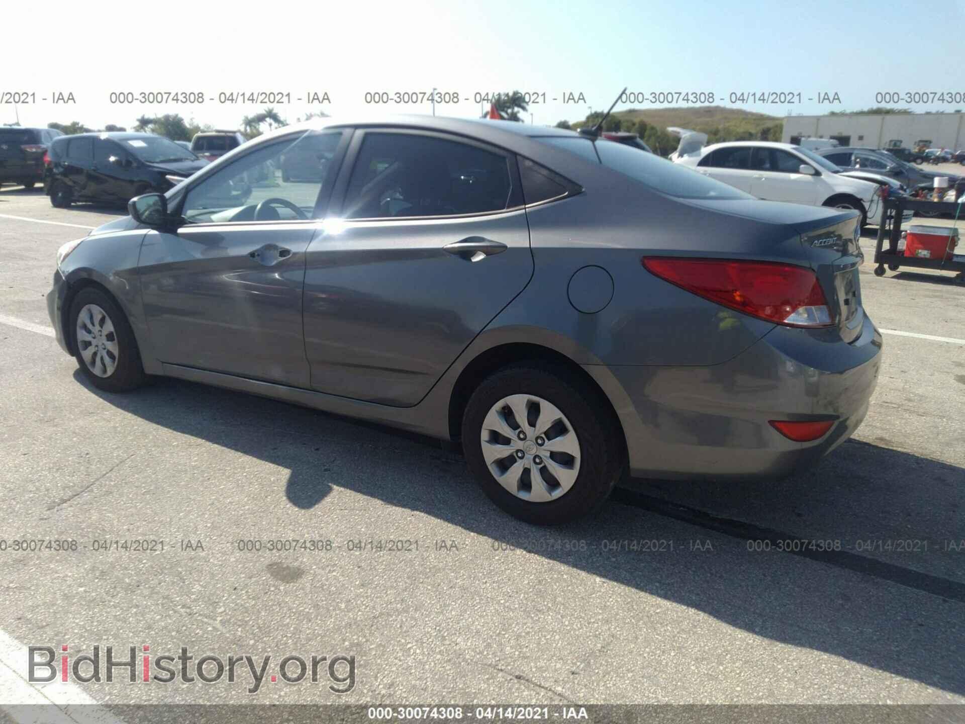 2017 HYUNDAI ACCENT - VIN: KMHCT4AE2HU214879 - Фото 3