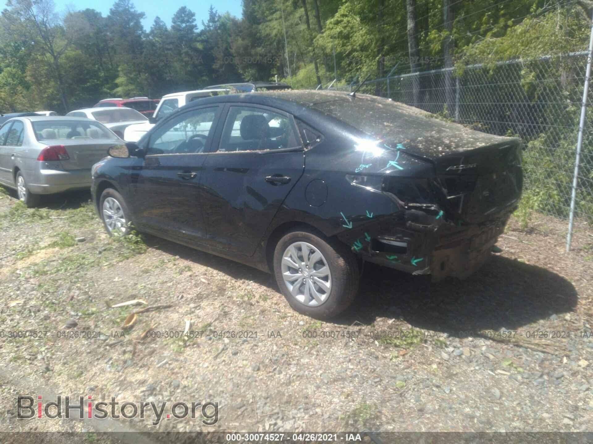 2019 HYUNDAI ACCENT - VIN: 3KPC24A32KE049685 - Фото 3