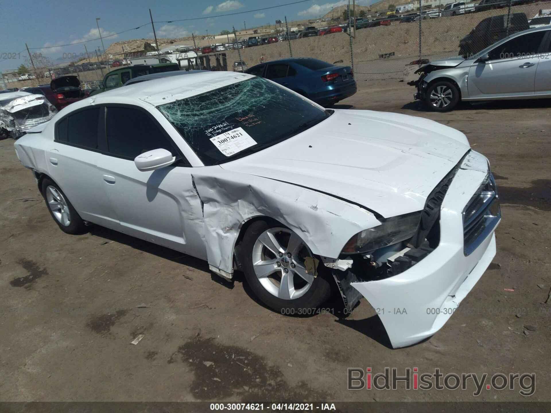 Photo 2C3CDXBG2CH281615 - DODGE CHARGER 2012