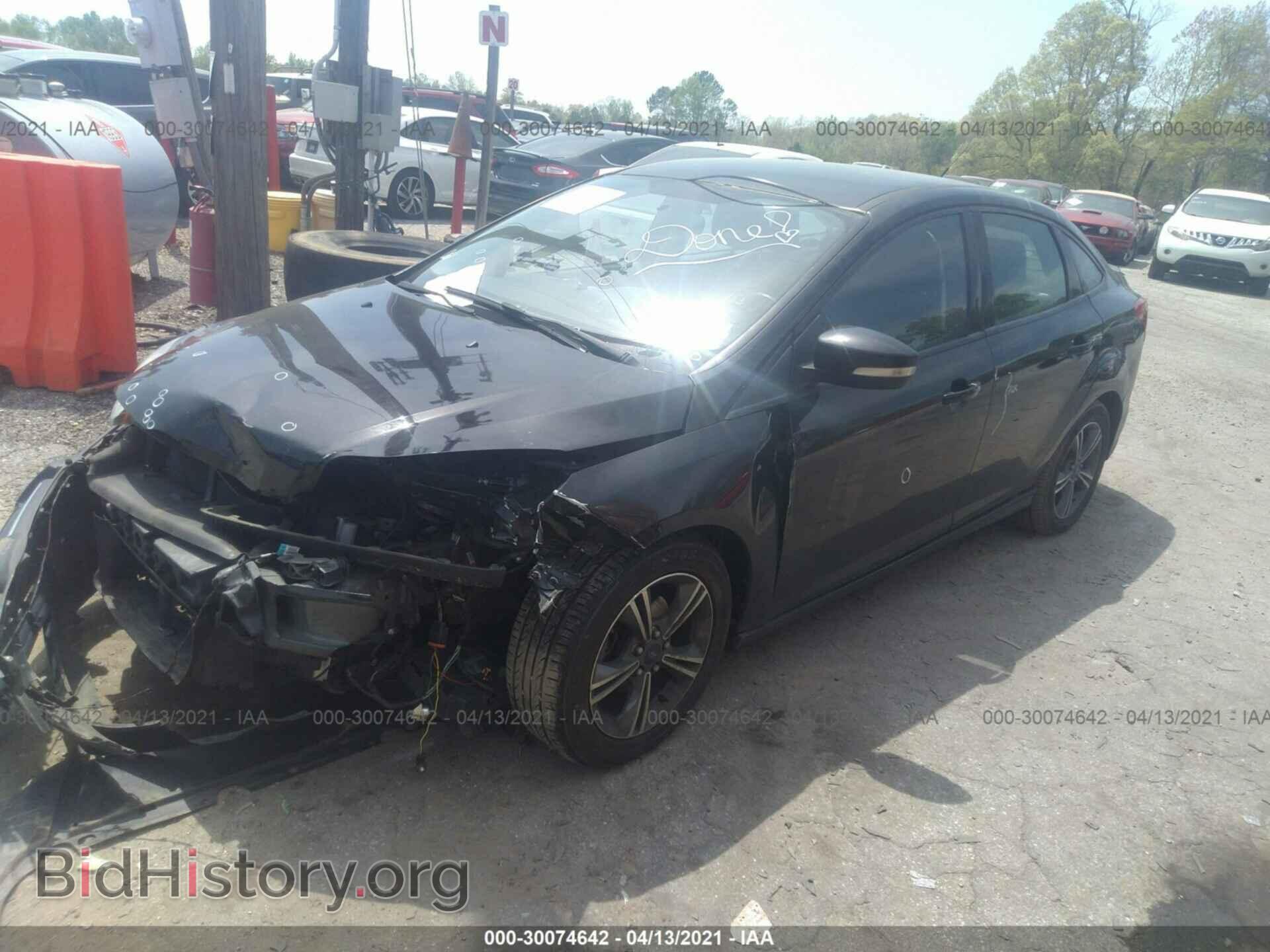 2014 FORD FOCUS - VIN: 1FADP3F29EL367398 - Фото 2