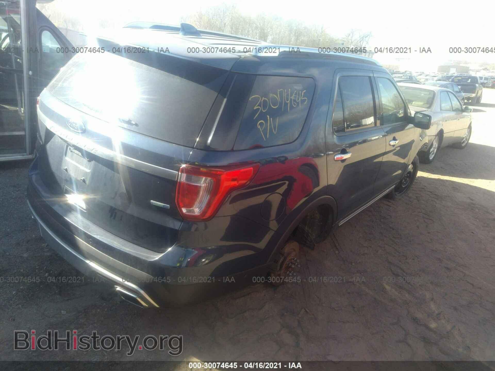 2016 FORD EXPLORER - VIN: 1FM5K8HT1GGB93043 - Фото 4