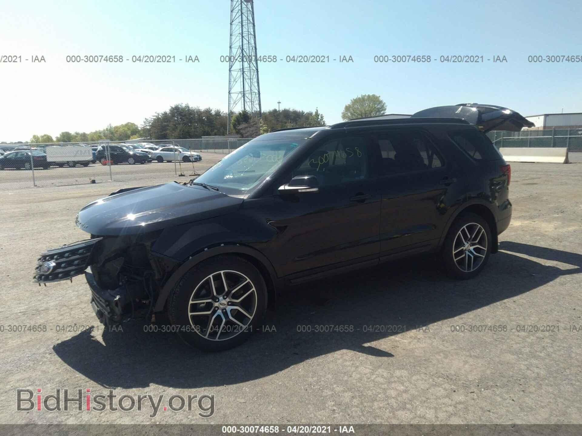 2016 FORD EXPLORER - VIN: 1FM5K8GT2GGB90654 - Фото 2