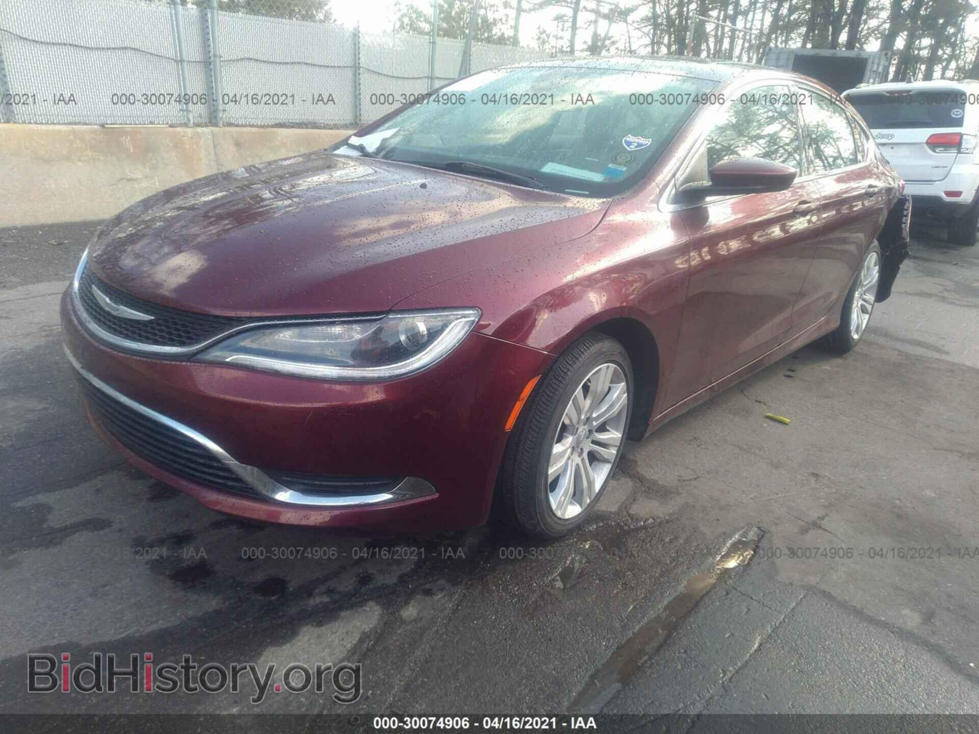 2016 CHRYSLER 200 - VIN: 1C3CCCAB3GN113951 - Фото 2