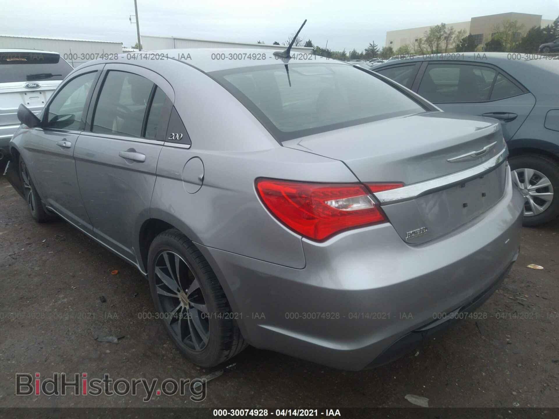 2013 CHRYSLER 200 - VIN: 1C3CCBBB5DN510310 - Фото 3