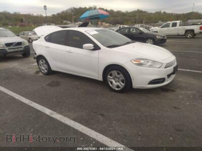 2014 Dodge DART SE, white — VIN 1C3CDFAA5ED718059, IAAI