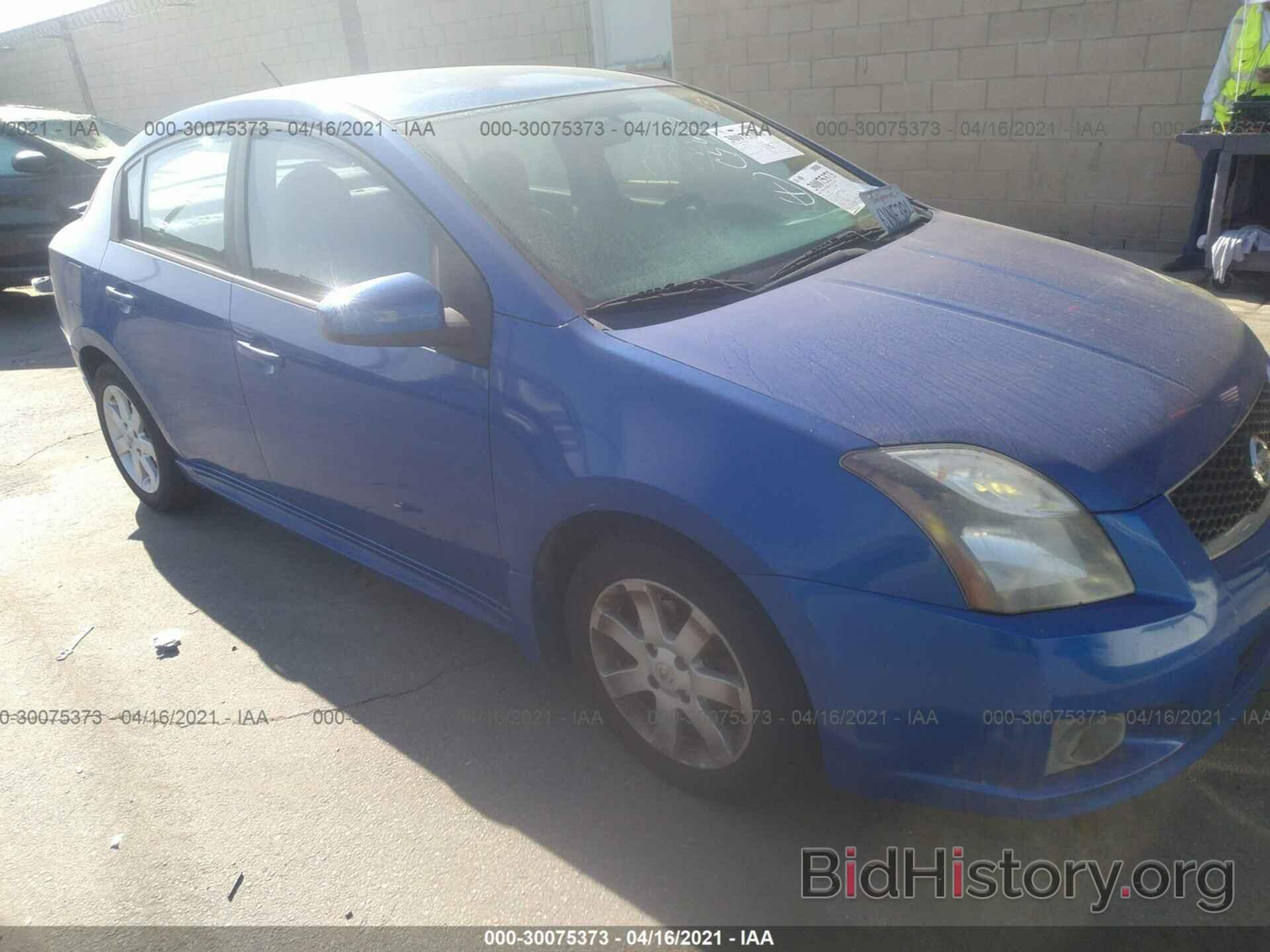 Photo 3N1AB6APXCL701507 - NISSAN SENTRA 2012