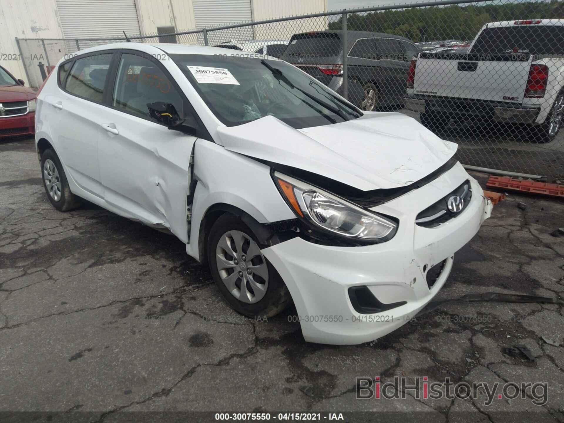 Photo KMHCT5AE0HU336744 - HYUNDAI ACCENT 2017