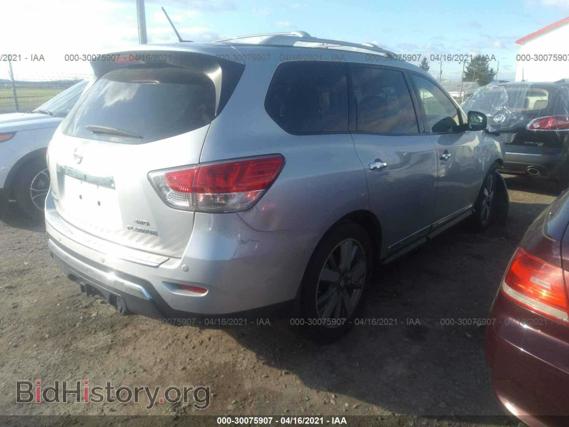 2015 NISSAN PATHFINDER - VIN: 5N1AR2MM9FC620965 - Фото 4