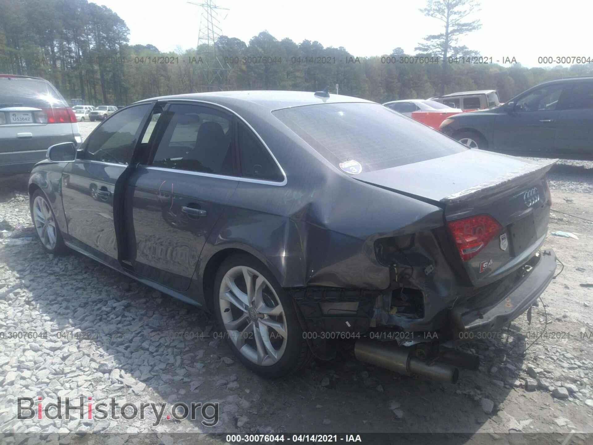 2012 AUDI S4 - VIN: WAUDGAFL2CA062970 - Фото 3