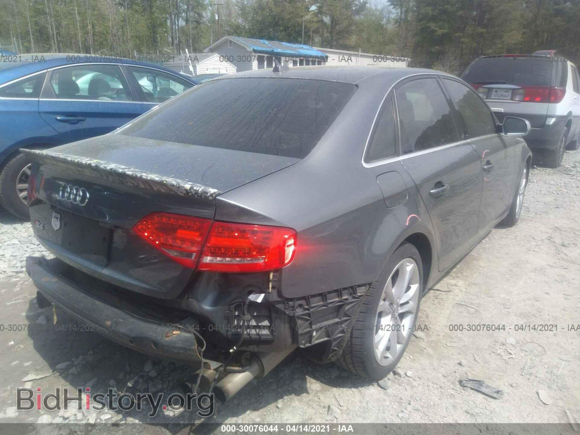 2012 AUDI S4 - VIN: WAUDGAFL2CA062970 - Фото 4