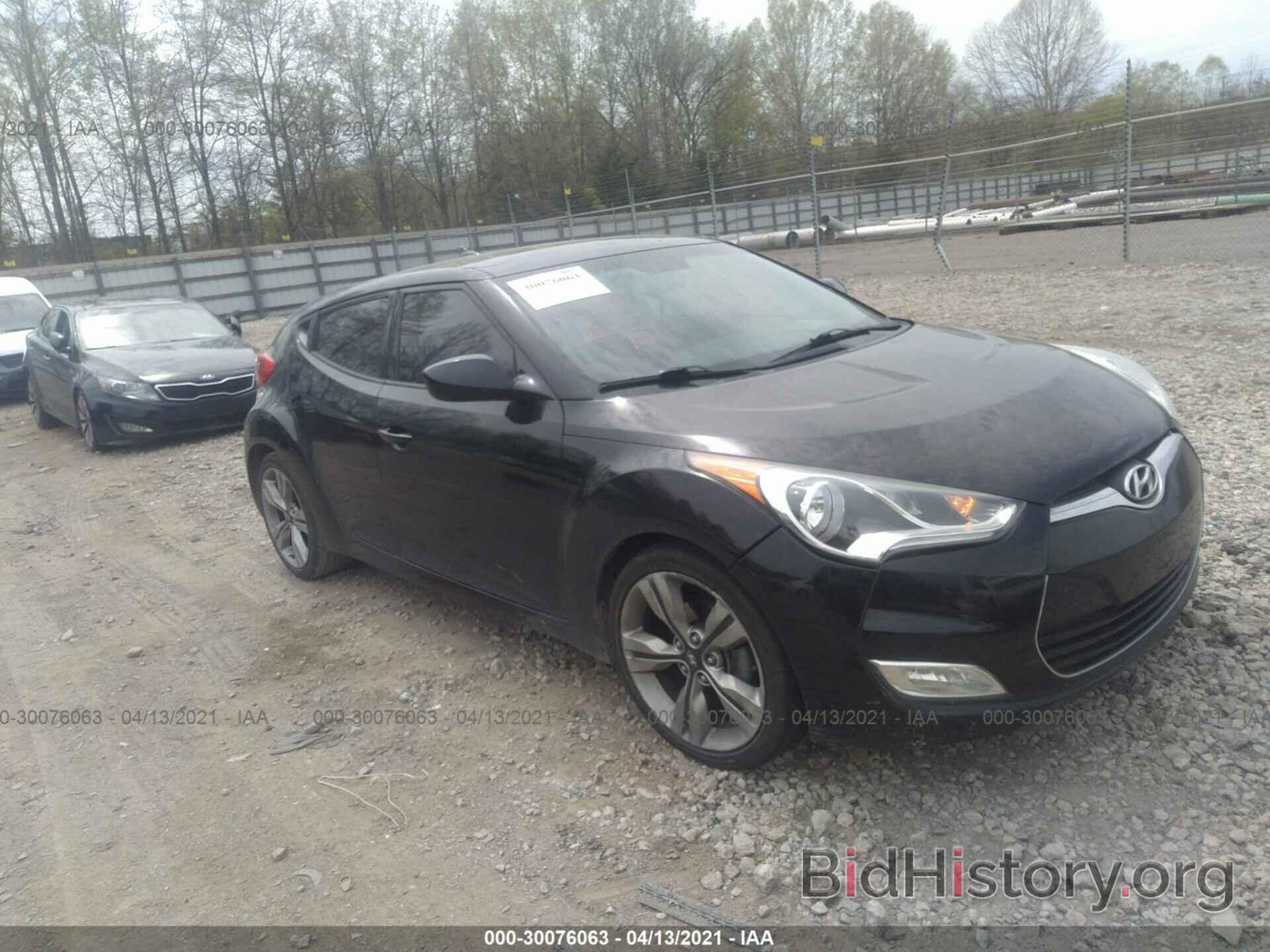 Photo KMHTC6ADXCU082661 - HYUNDAI VELOSTER 2012