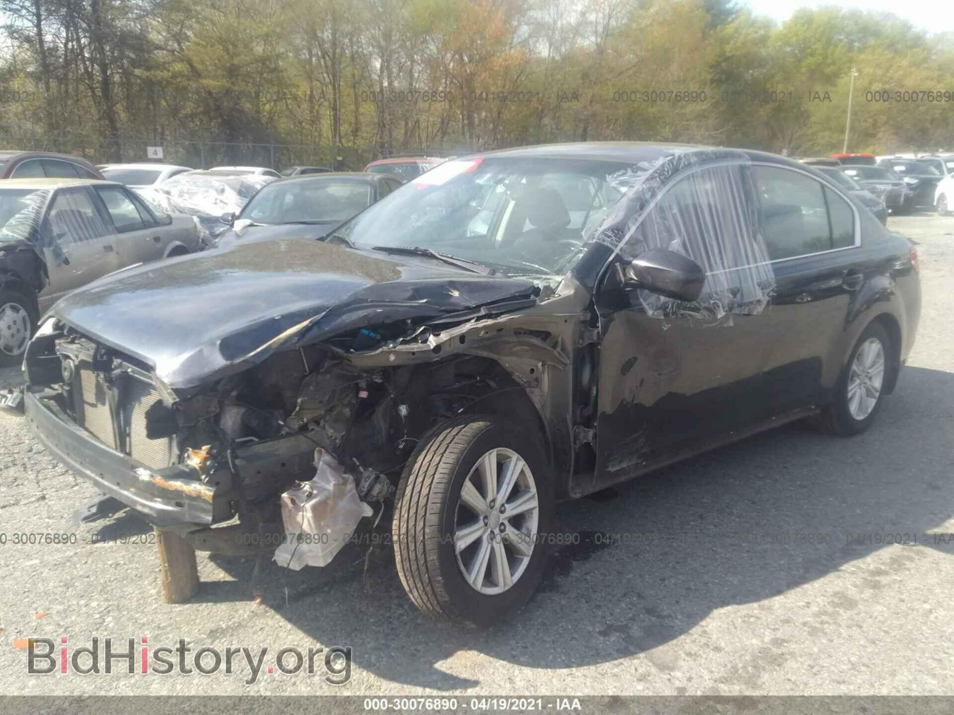 2012 SUBARU LEGACY - VIN: 4S3BMBA63C3028048 - Фото 2