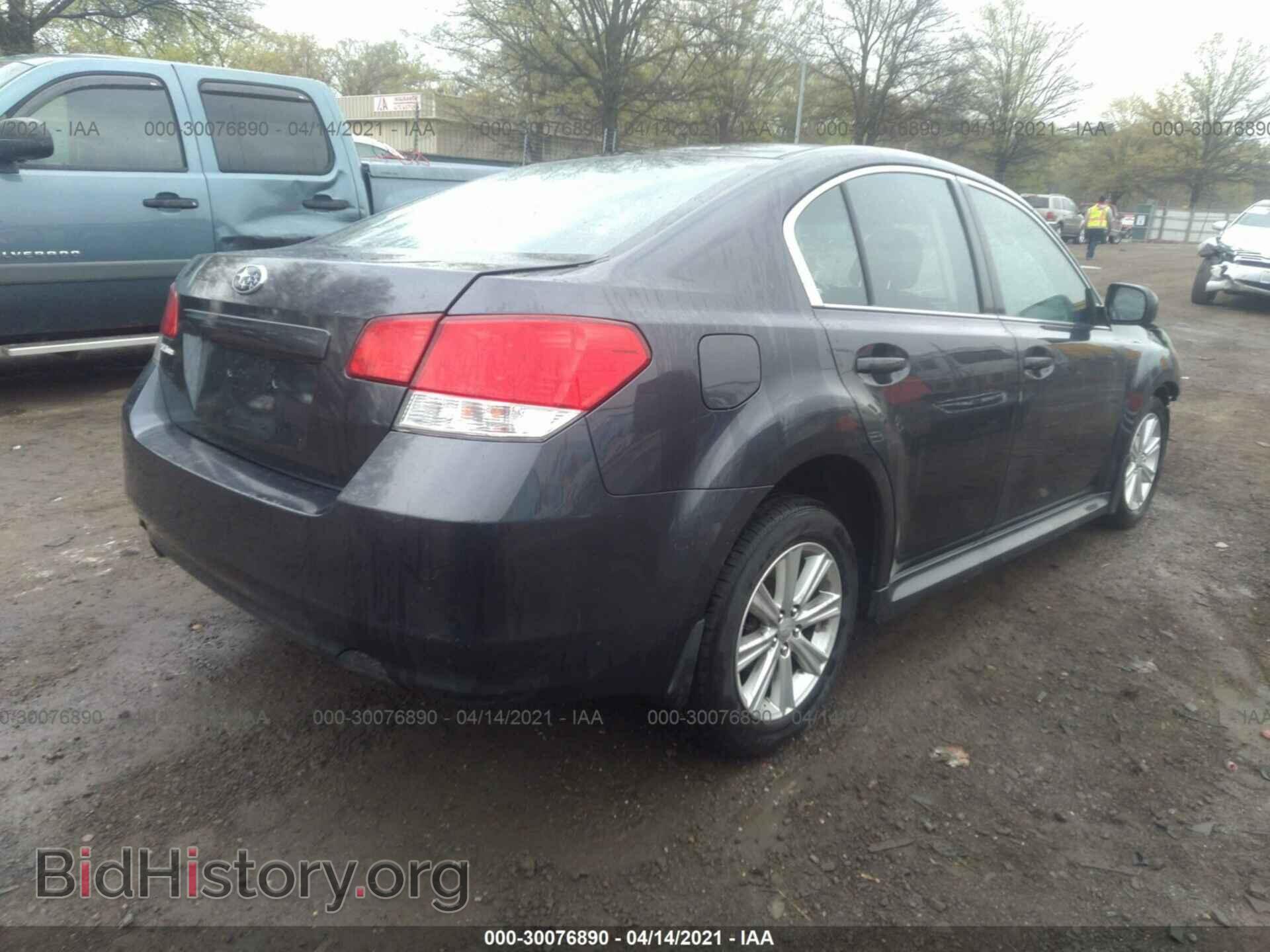 2012 SUBARU LEGACY - VIN: 4S3BMBA63C3028048 - Фото 4