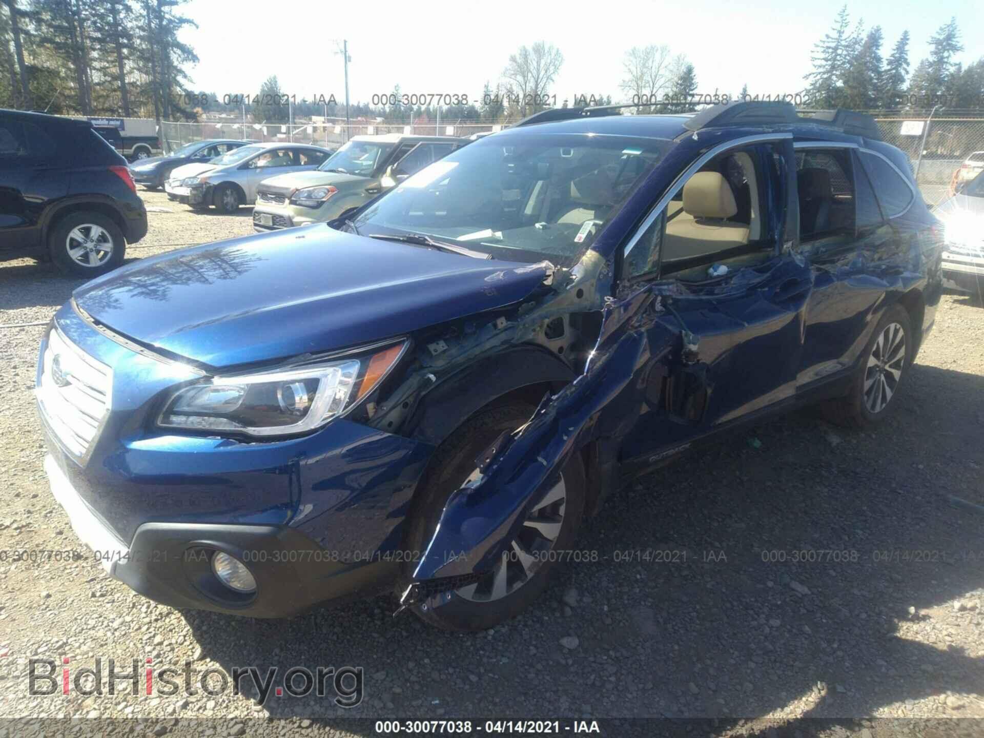 2017 SUBARU OUTBACK - VIN: 4S4BSANC9H3272287 - Фото 2