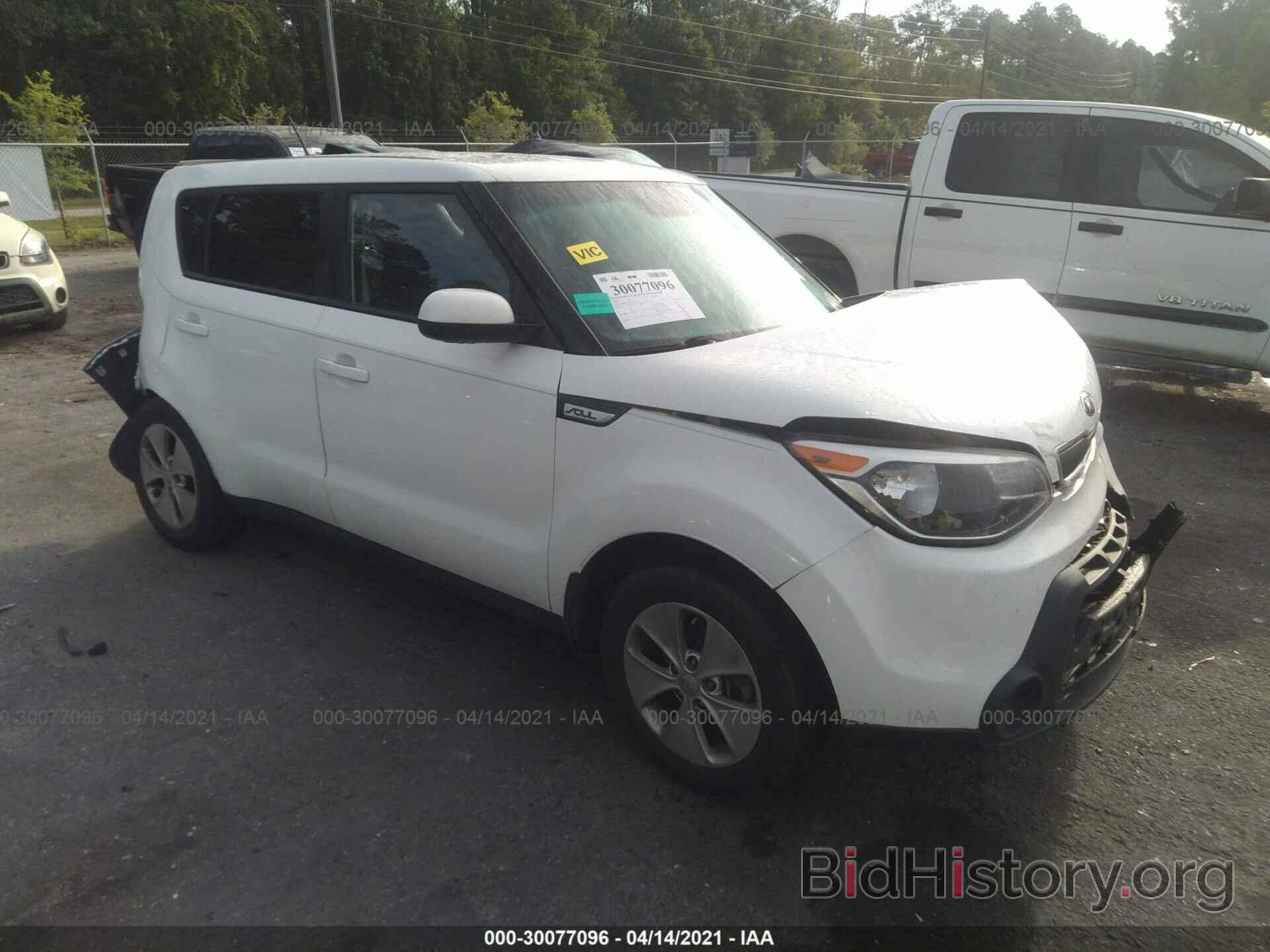 Photo KNDJN2A25G7371318 - KIA SOUL 2016