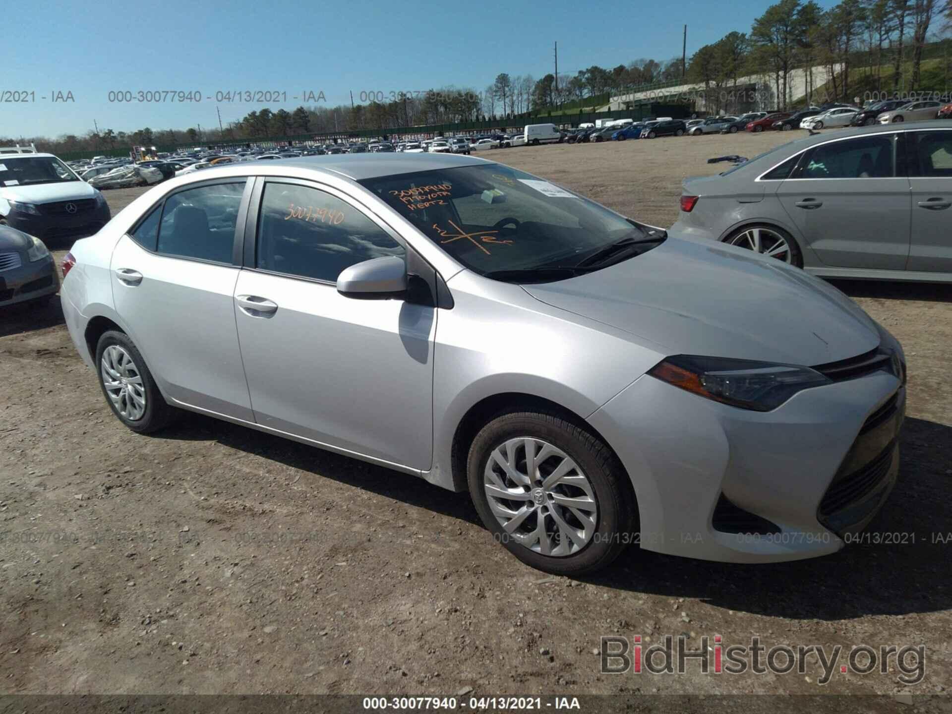 Photo 2T1BURHE7KC241063 - TOYOTA COROLLA 2019