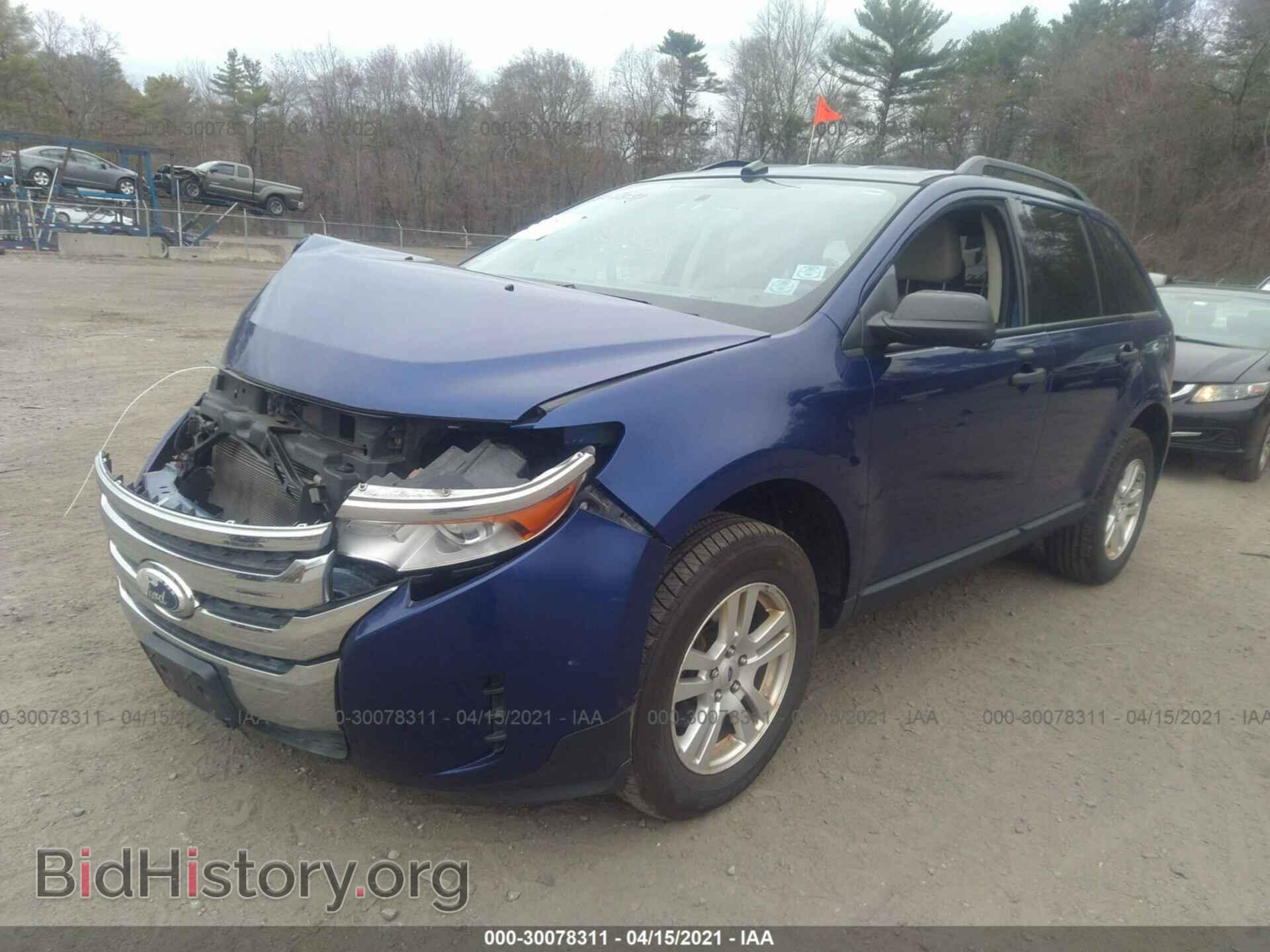 2013 FORD EDGE - VIN: 2FMDK3GC8DBA62095 - Фото 2