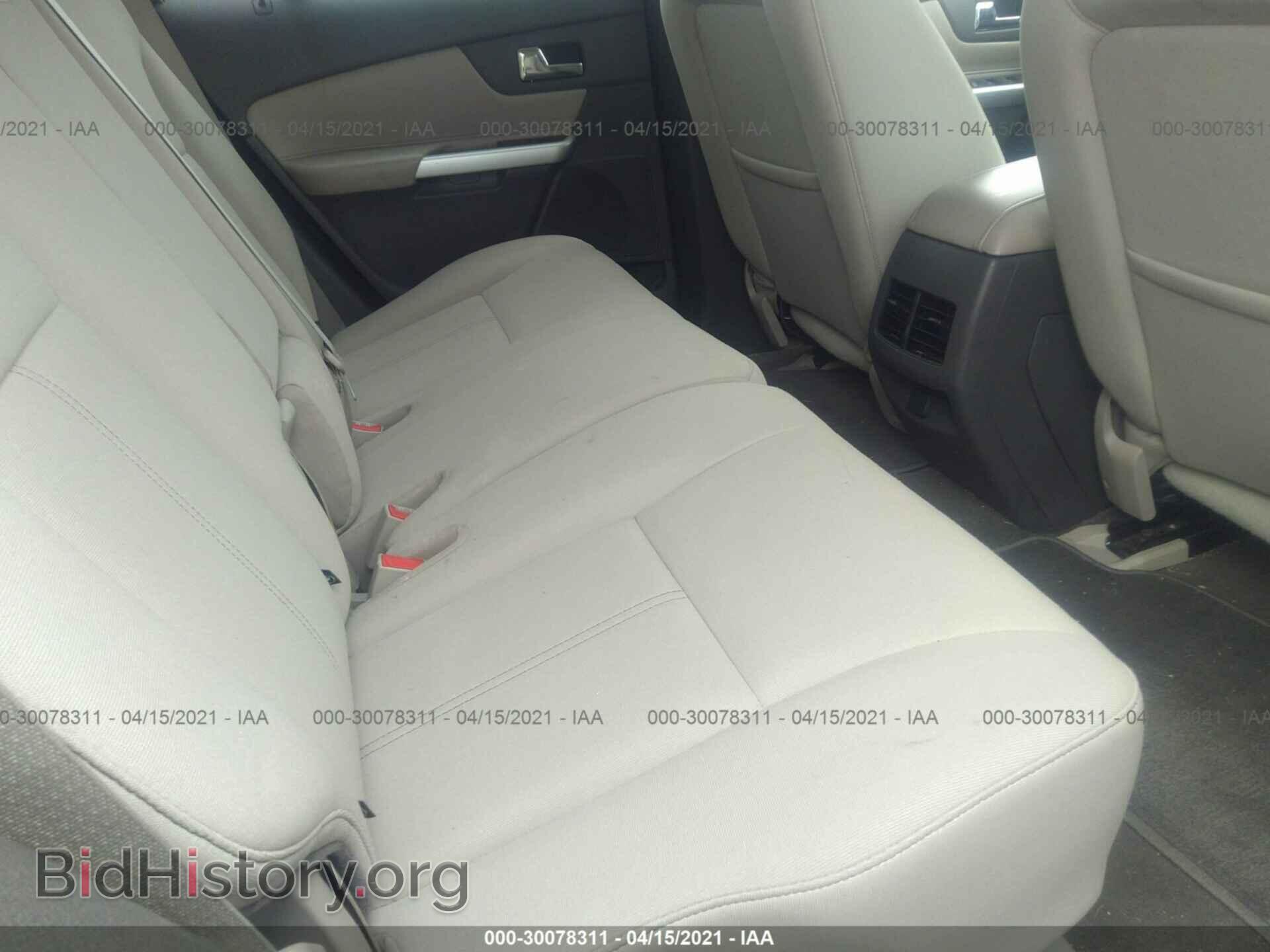 2013 FORD EDGE - VIN: 2FMDK3GC8DBA62095 - Фото 8